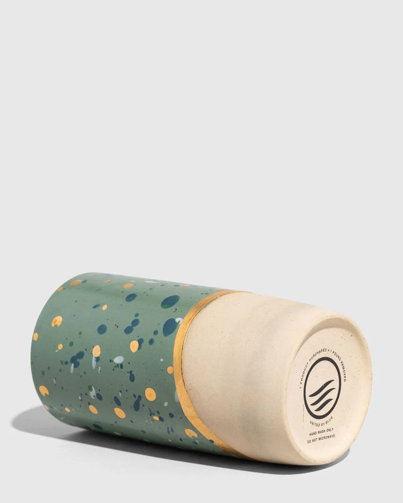 10 oz. Insulated Stoneware Travel Mug - Image 3
