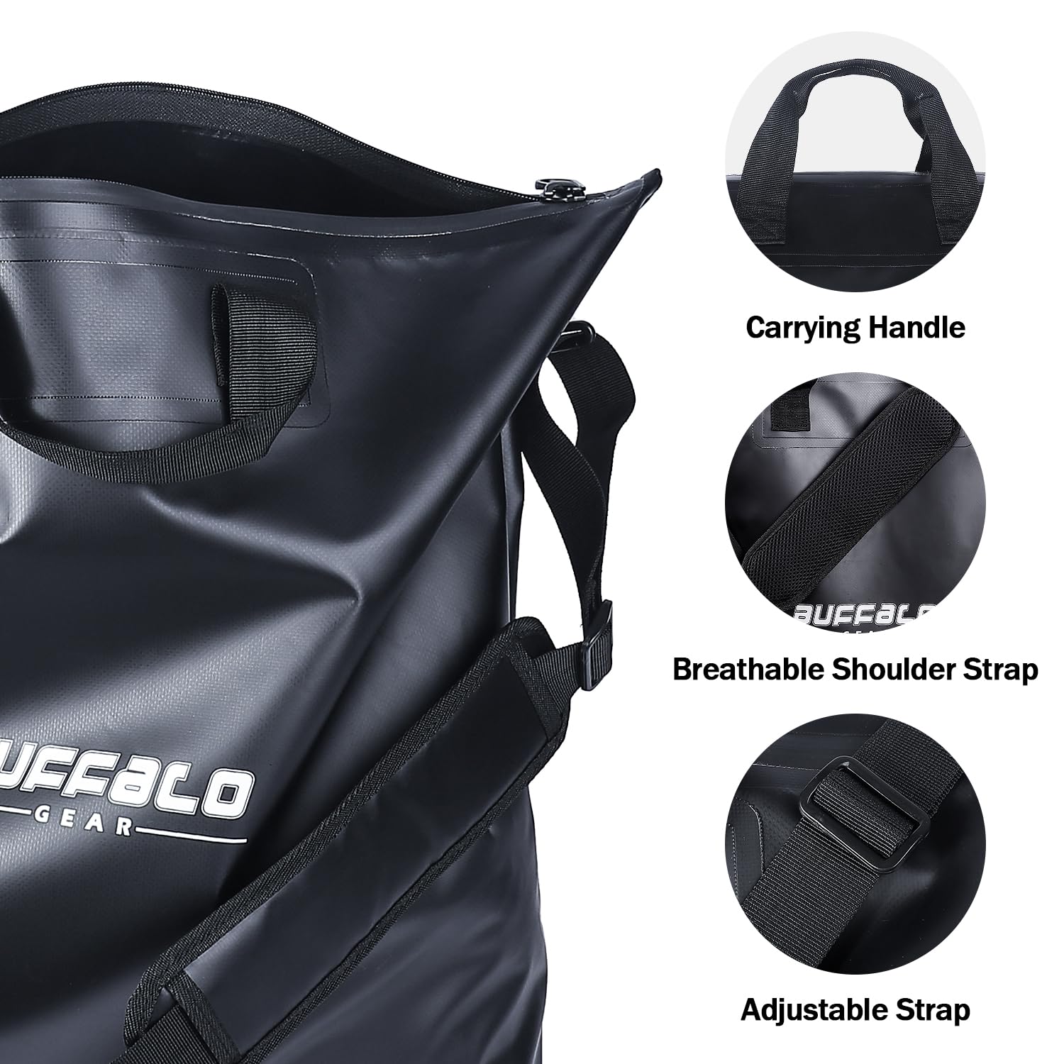 25'' Waterproof Fish Bag with Aerator Pocket - Image 5