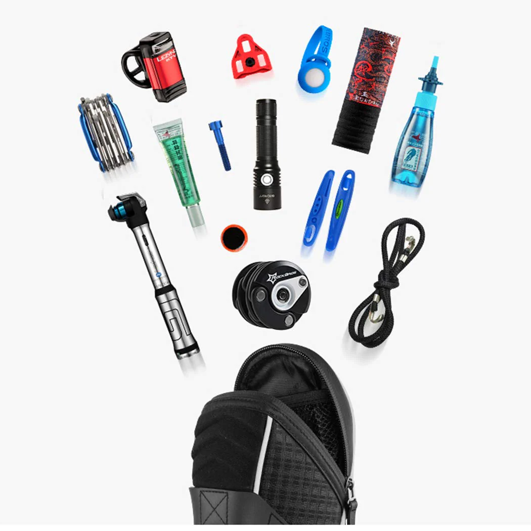 3D Shell Bike Saddle Bag Under Seat Storage Pack - Image 6