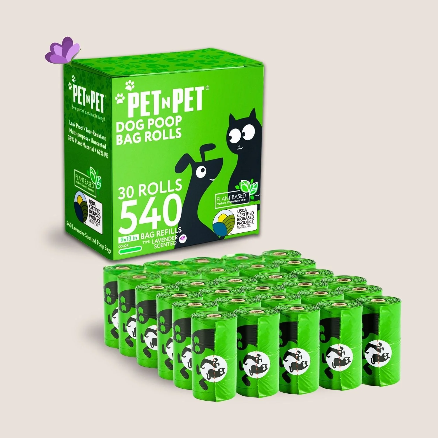 41% Plant-based Poop Bags - Image 9