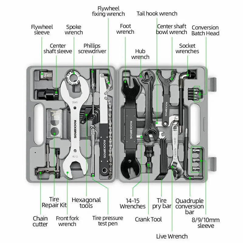44-in-1 Bike Multi-Tool Kit - Image 4