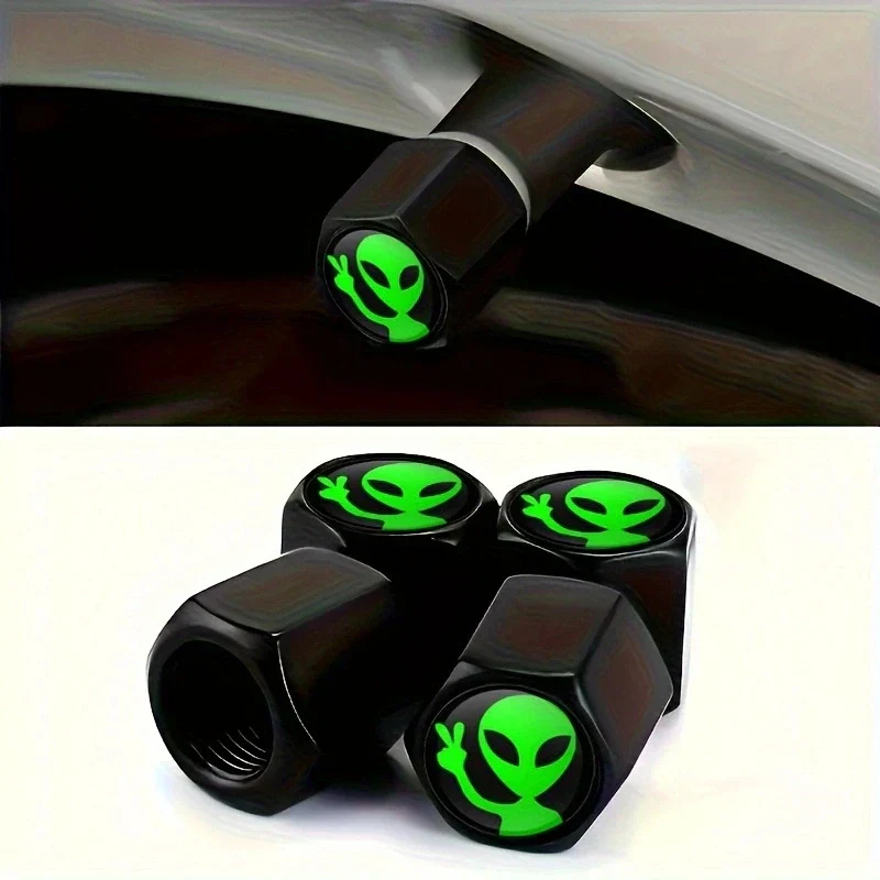 4PCS Aluminium Valve Stem Caps - Image 2