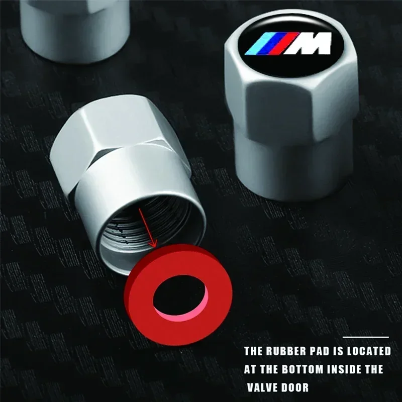4PCS Aluminium Valve Stem Caps - Image 4