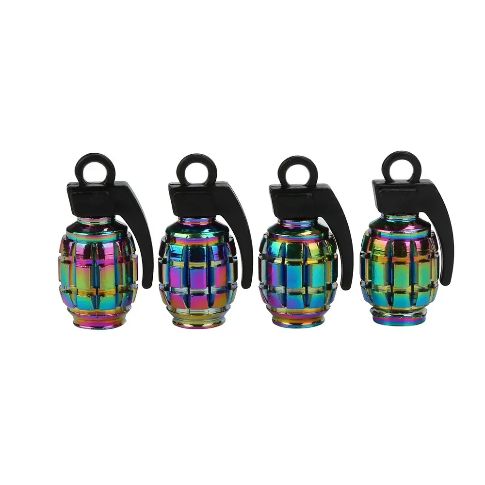 4PCS Colorful Valve Stem Caps - Image 13