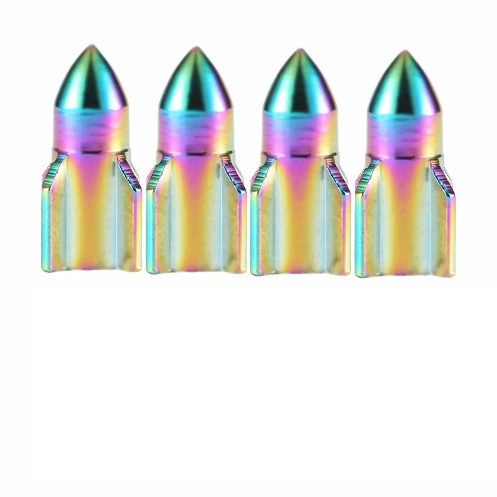 4PCS Colorful Valve Stem Caps - Image 14