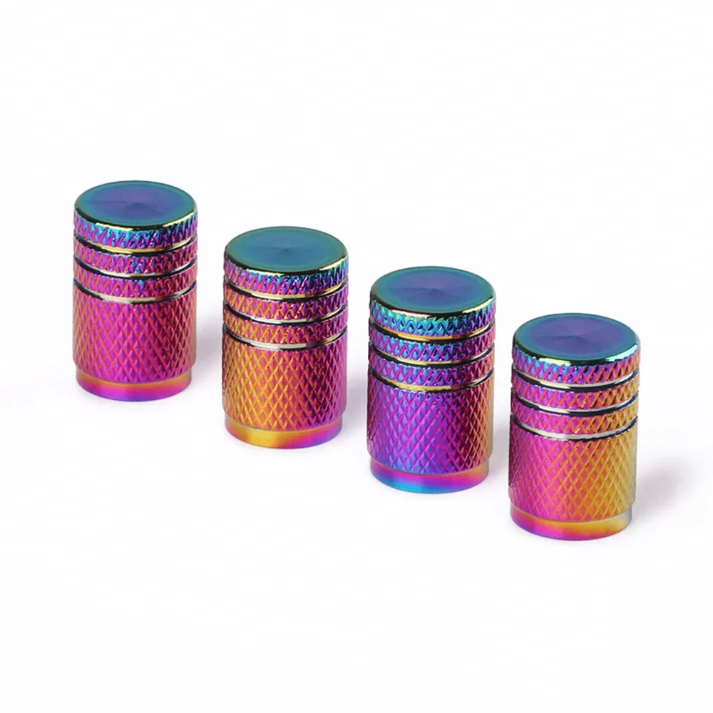 4PCS Colorful Valve Stem Caps - Image 7