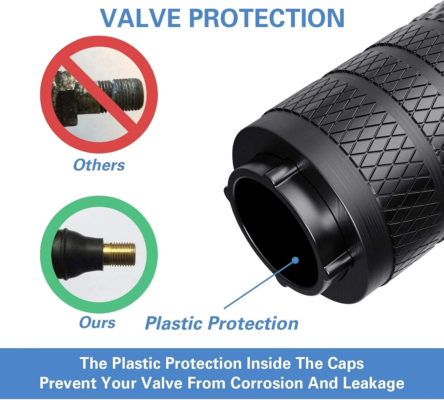 4PCS Corrosion-Resistant Valve Stem Caps - Image 2