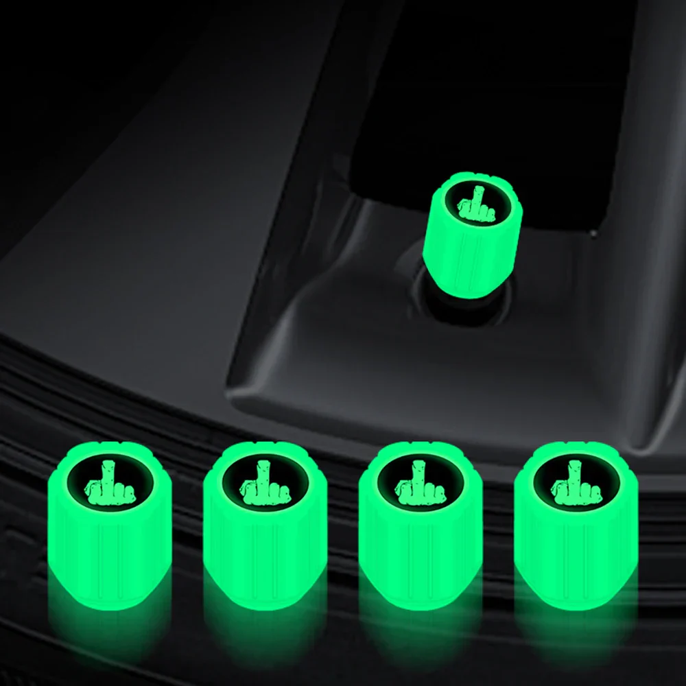 4PCS Luminous Valve Stem Caps - Image 10