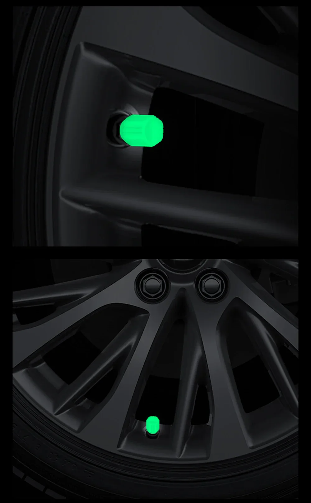 4PCS Luminous Valve Stem Caps - Image 12
