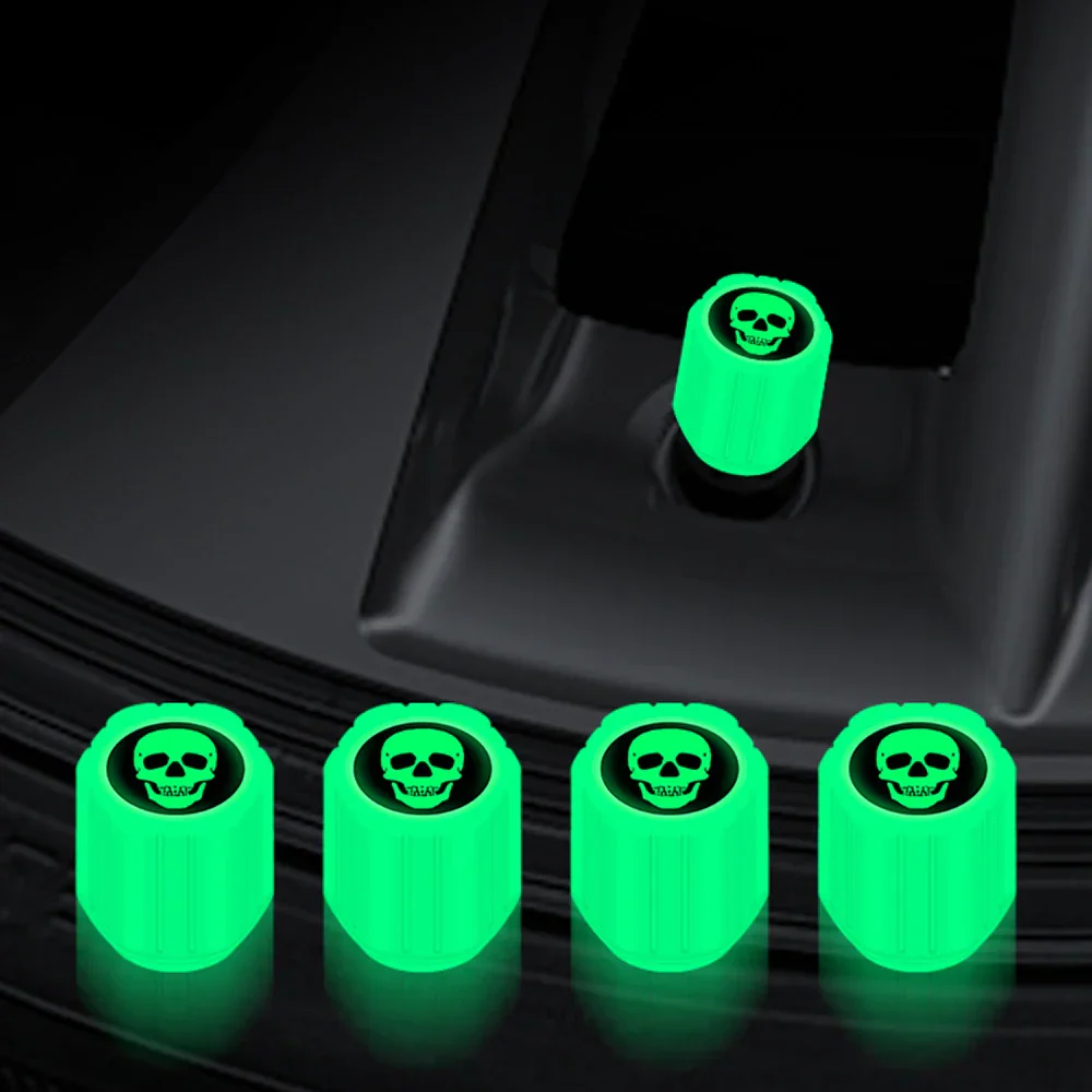 4PCS Luminous Valve Stem Caps - Image 8