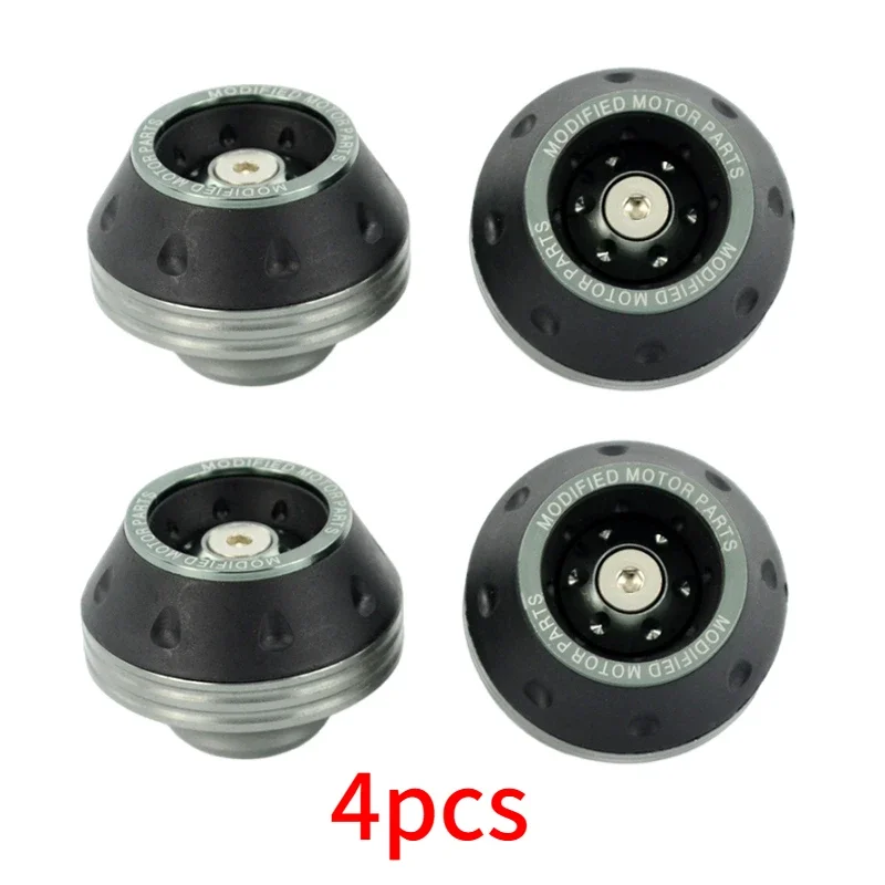 4PCS Motorcycle Crash Protectors Front Fork Slider Cups - Image 26