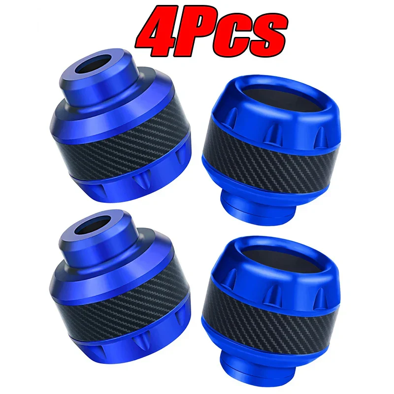 4PCS Motorcycle Crash Protectors Front Fork Slider Cups - Image 35