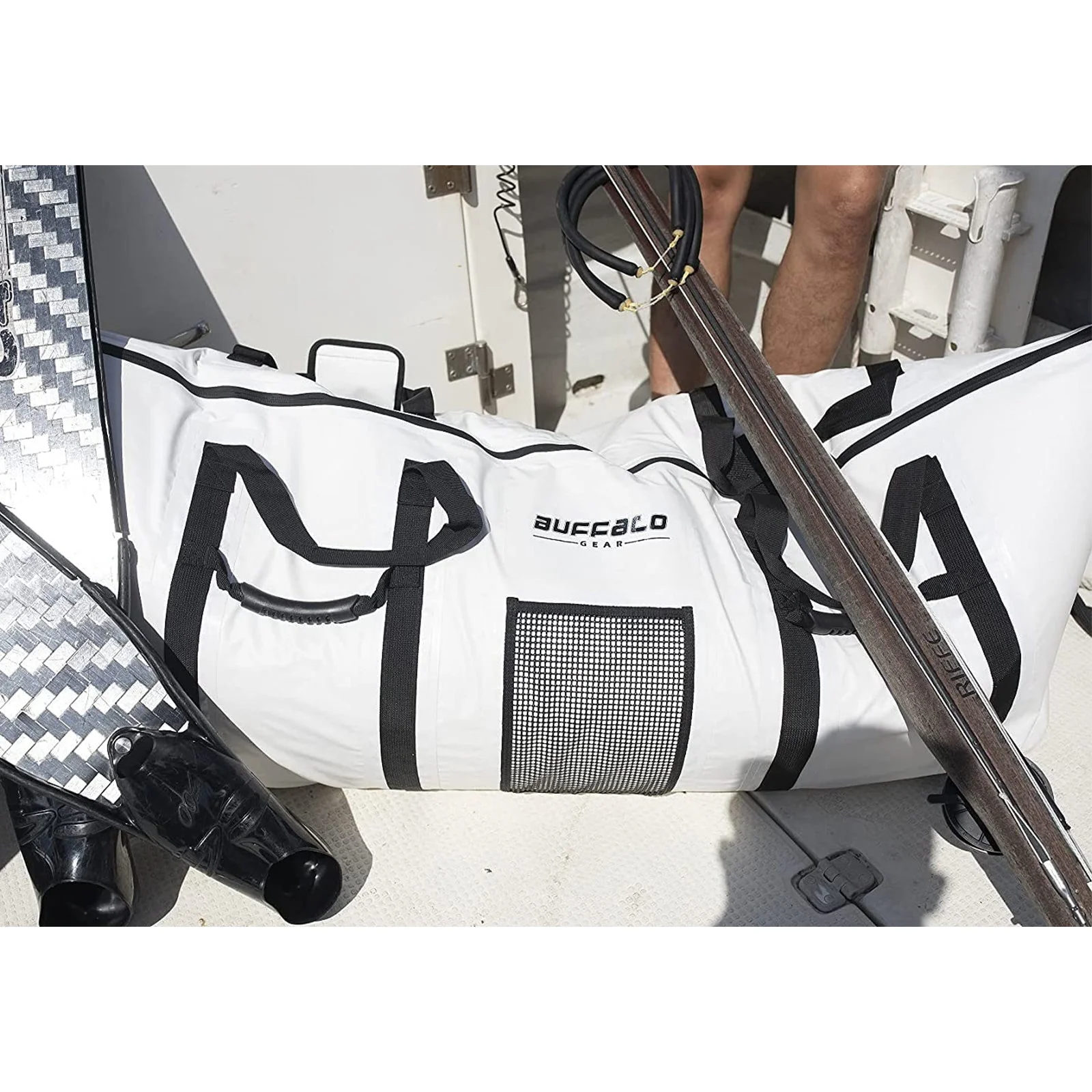 60x20'' Fish Cooler Bag With YKK Zipper, Flat Bottom - Image 7