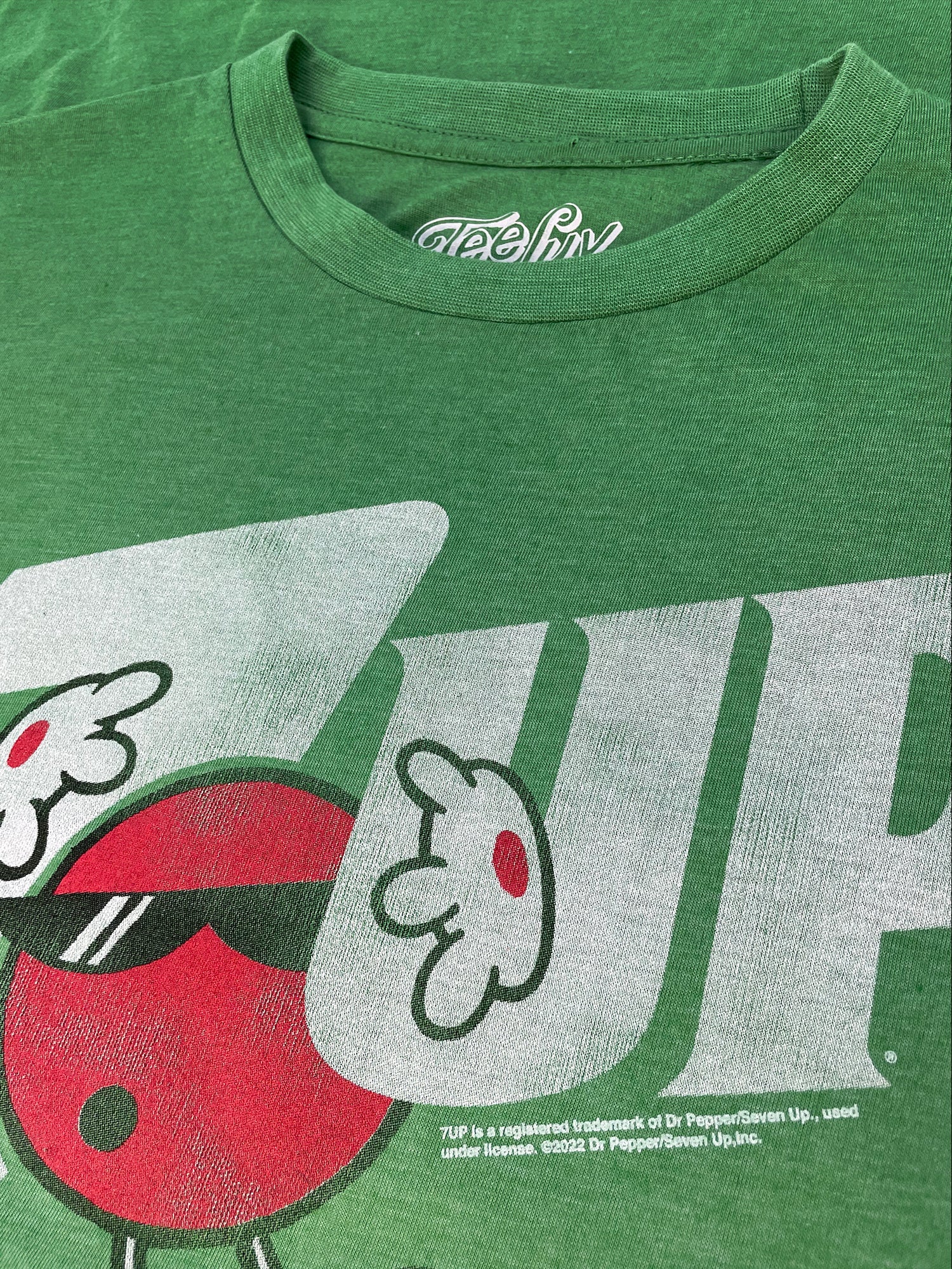 7UP Logo T-Shirt - Green - Image 2