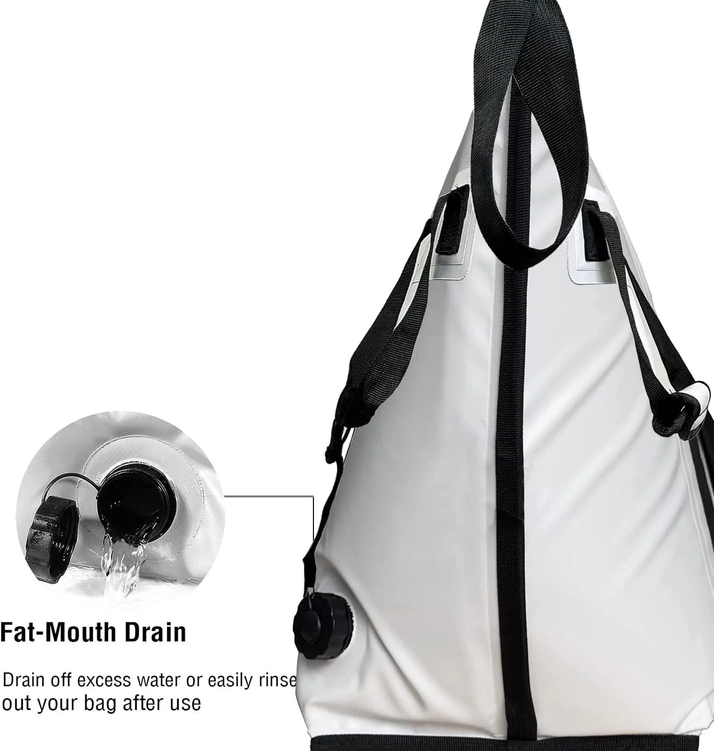 84QT Fish Cooler Bag With Flat Bottom - Image 4