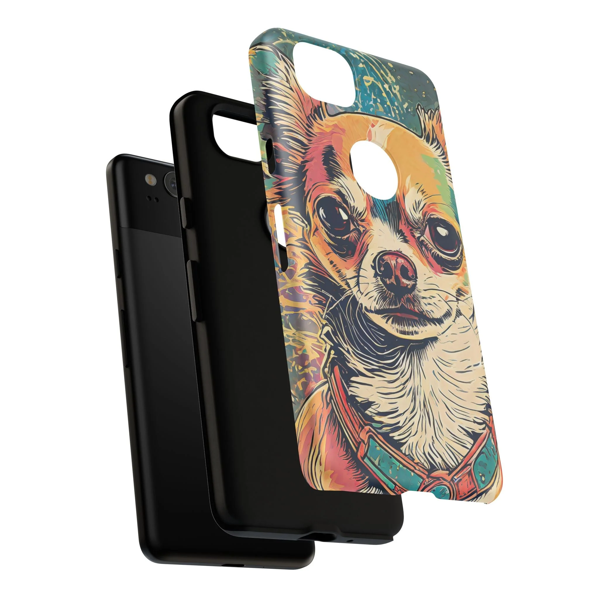 Abstract Chihuahua Tough Phone Cases - Image 118