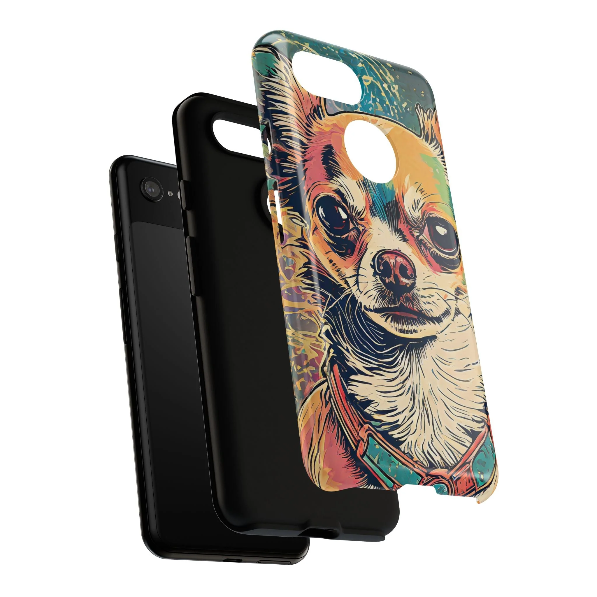 Abstract Chihuahua Tough Phone Cases - Image 120