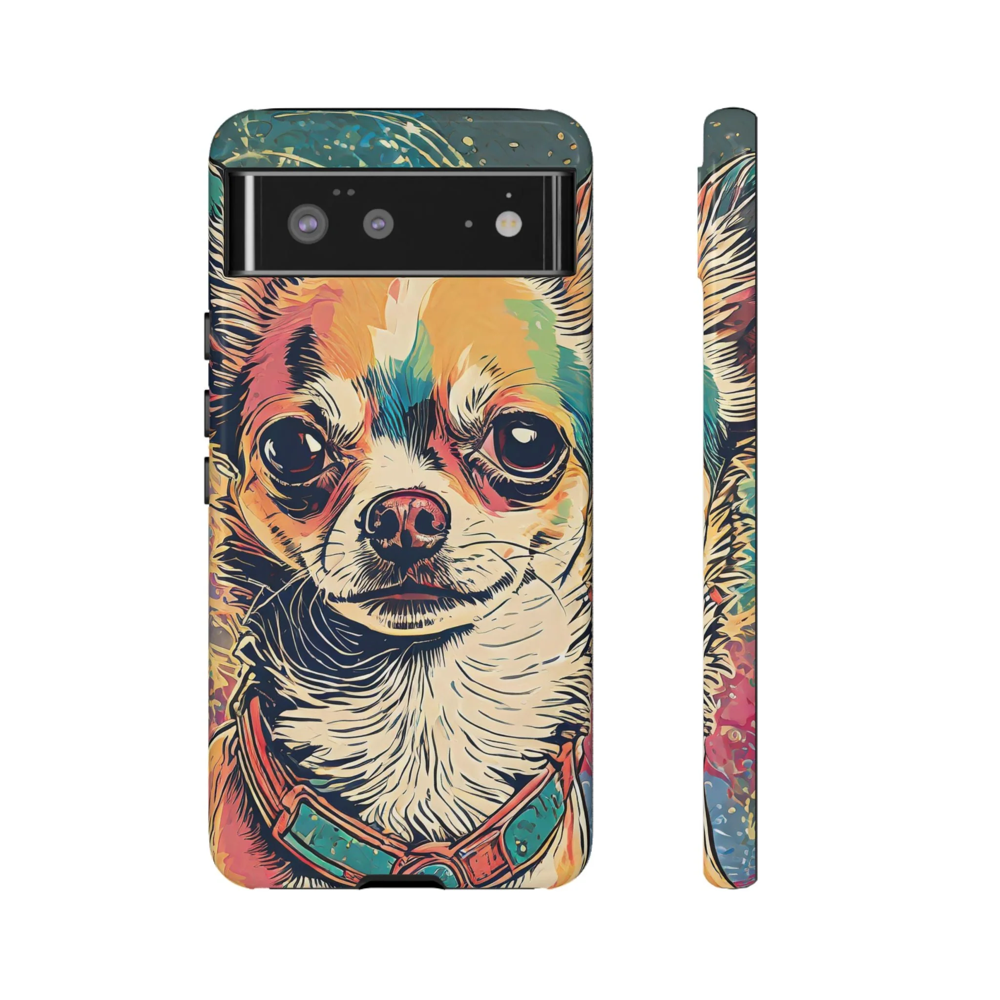 Abstract Chihuahua Tough Phone Cases - Image 19