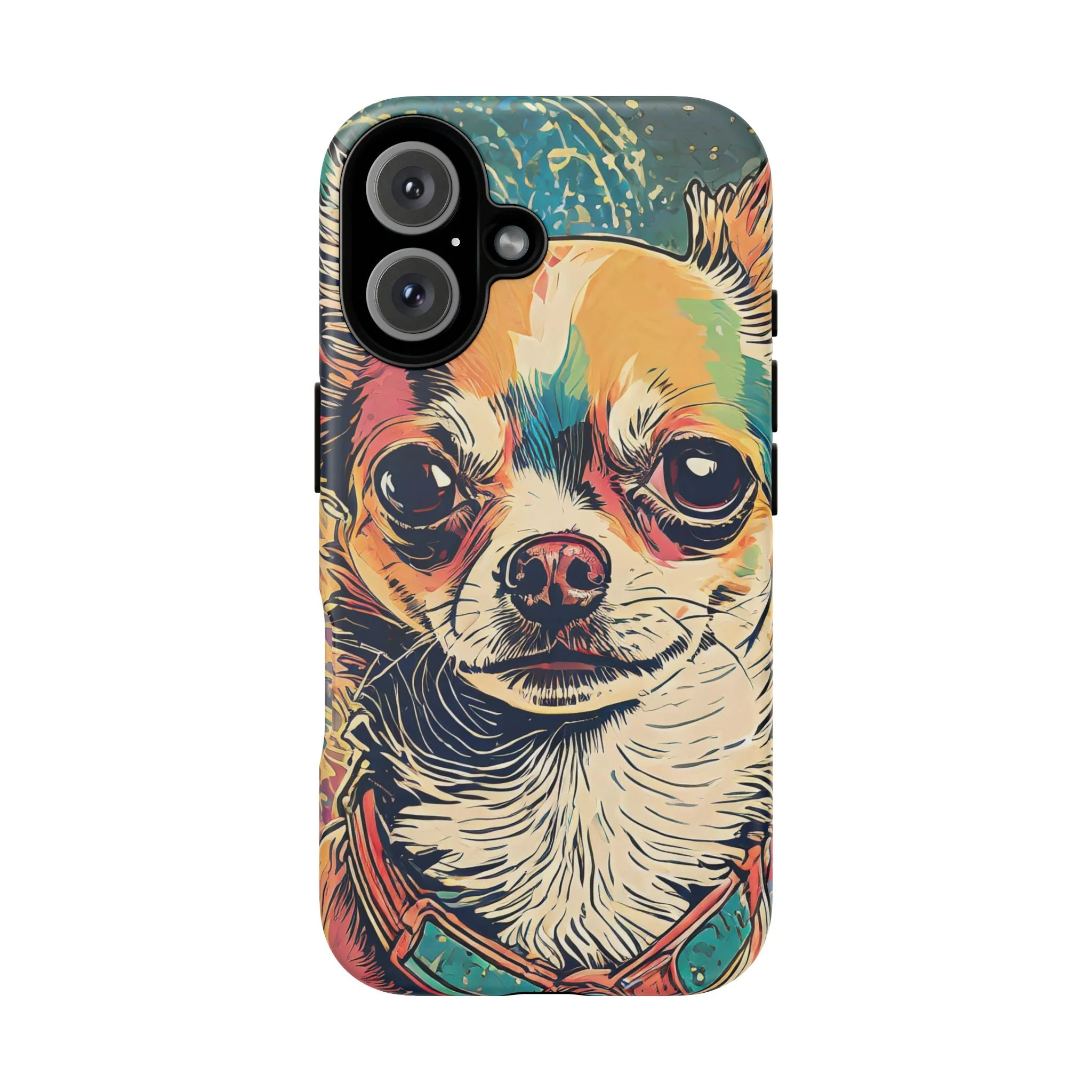 Abstract Chihuahua Tough Phone Cases - Image 3