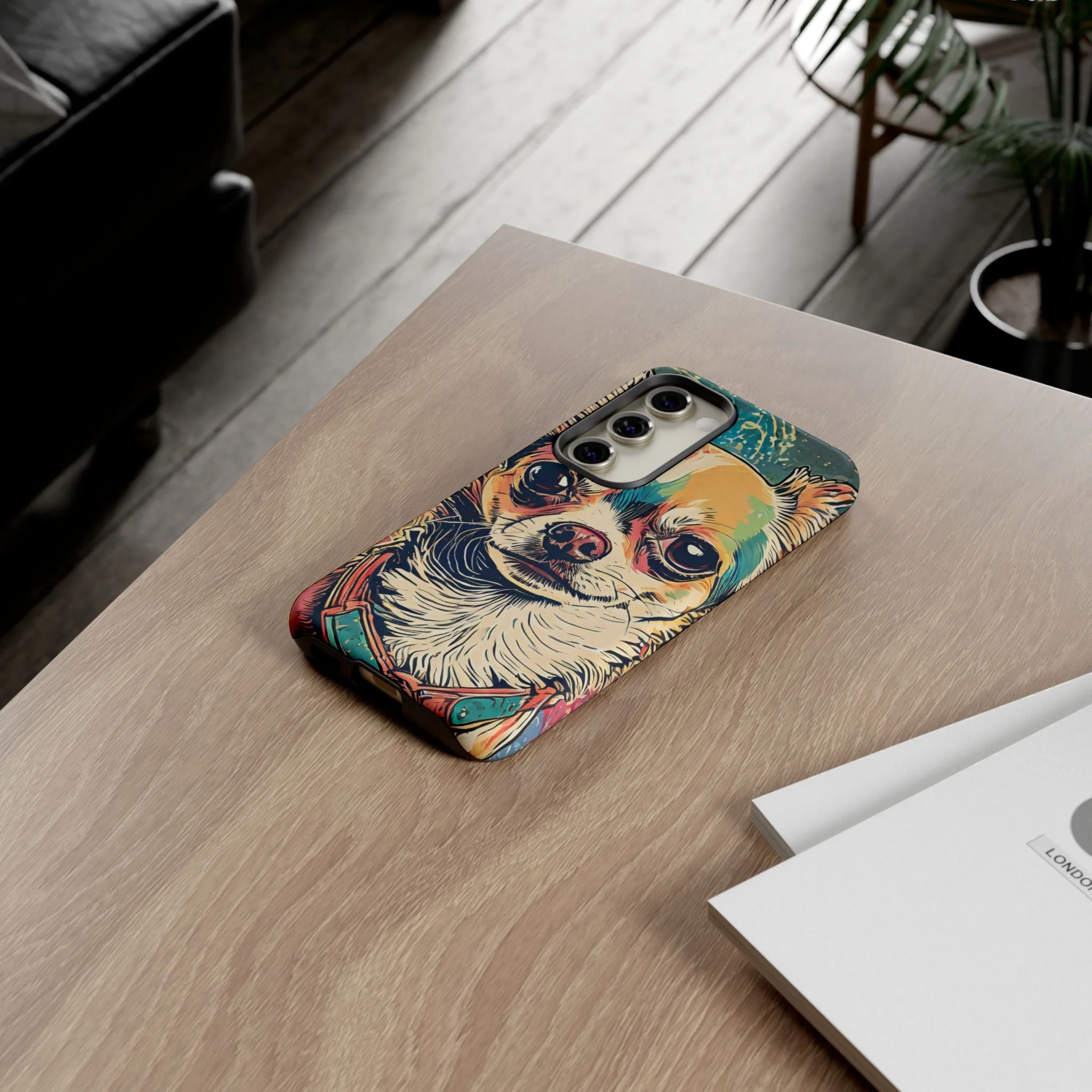 Abstract Chihuahua Tough Phone Cases - Image 76