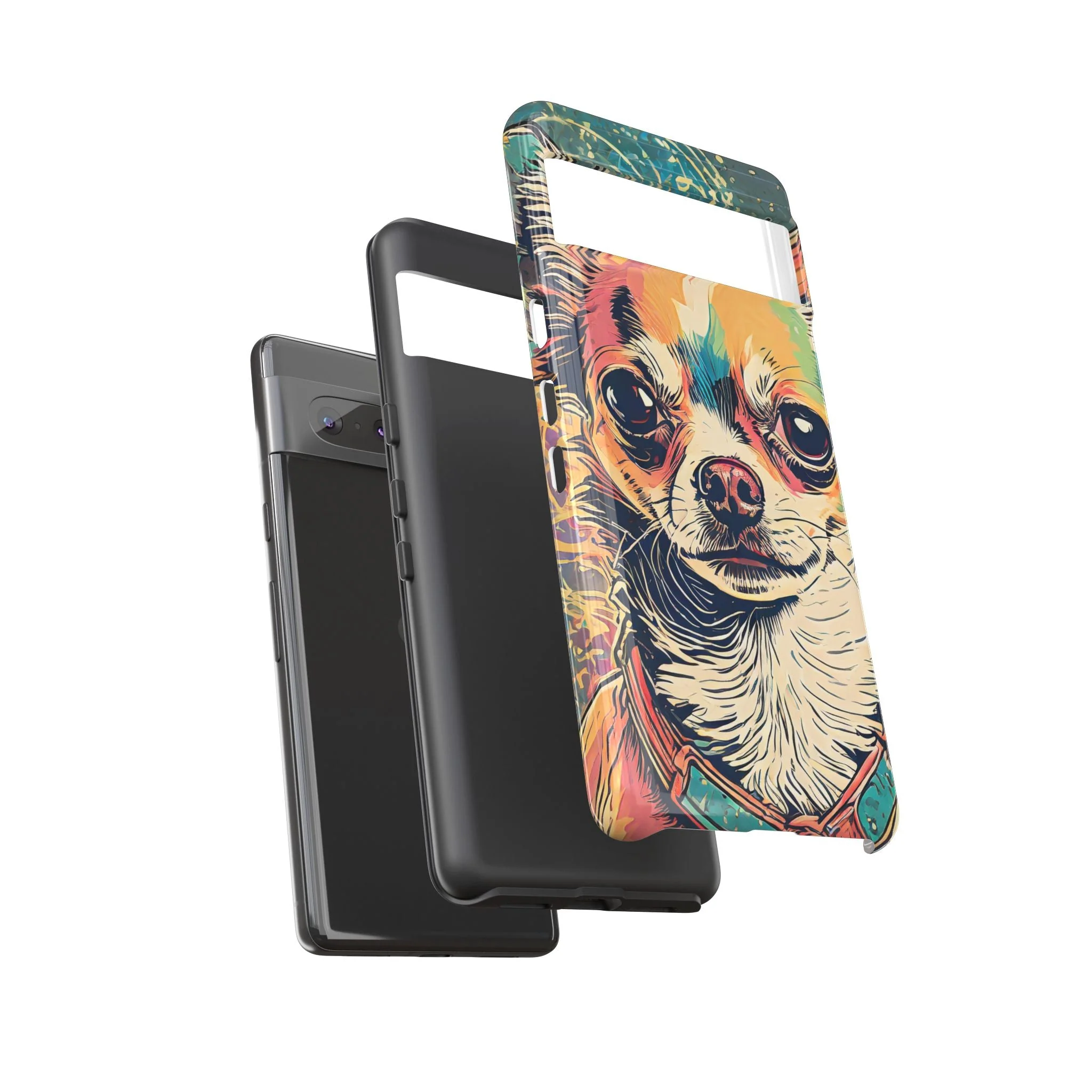 Abstract Chihuahua Tough Phone Cases - Image 78