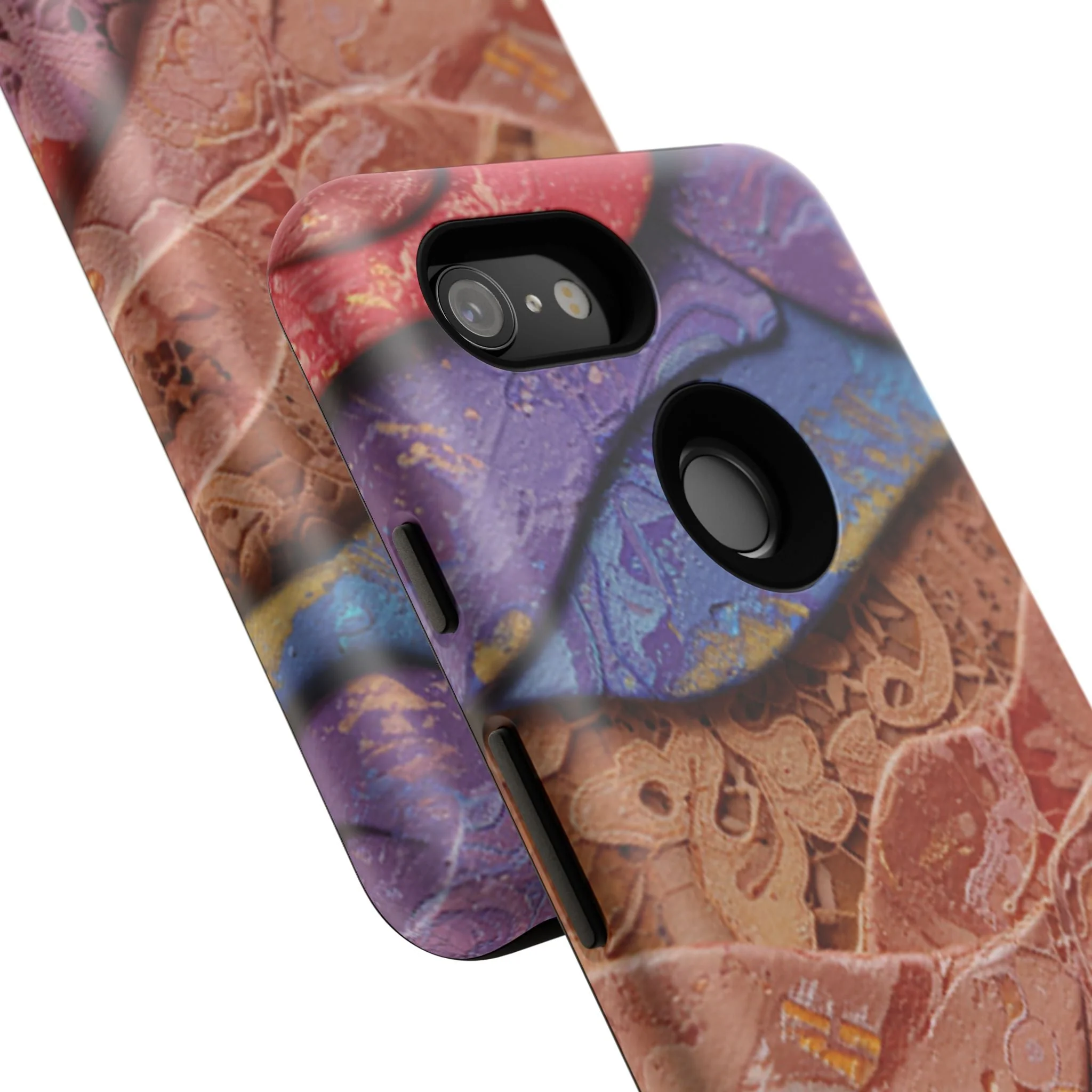Abstract Painted Lace Tough Phone Case - Image 117