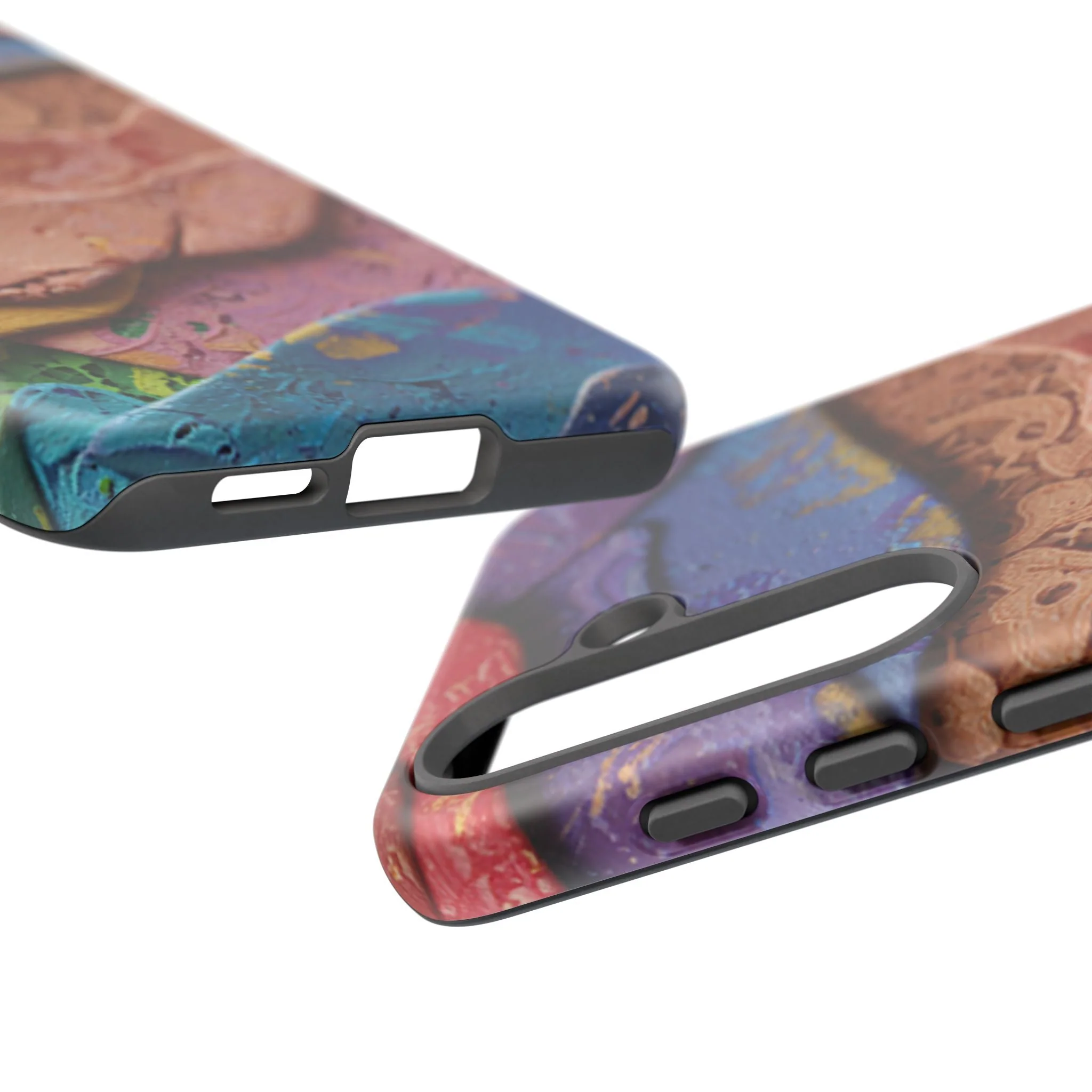 Abstract Painted Lace Tough Phone Case - Image 131