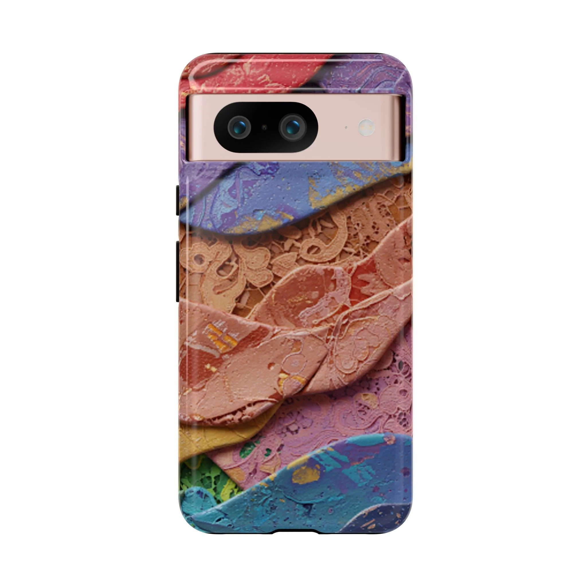 Abstract Painted Lace Tough Phone Case - Image 37