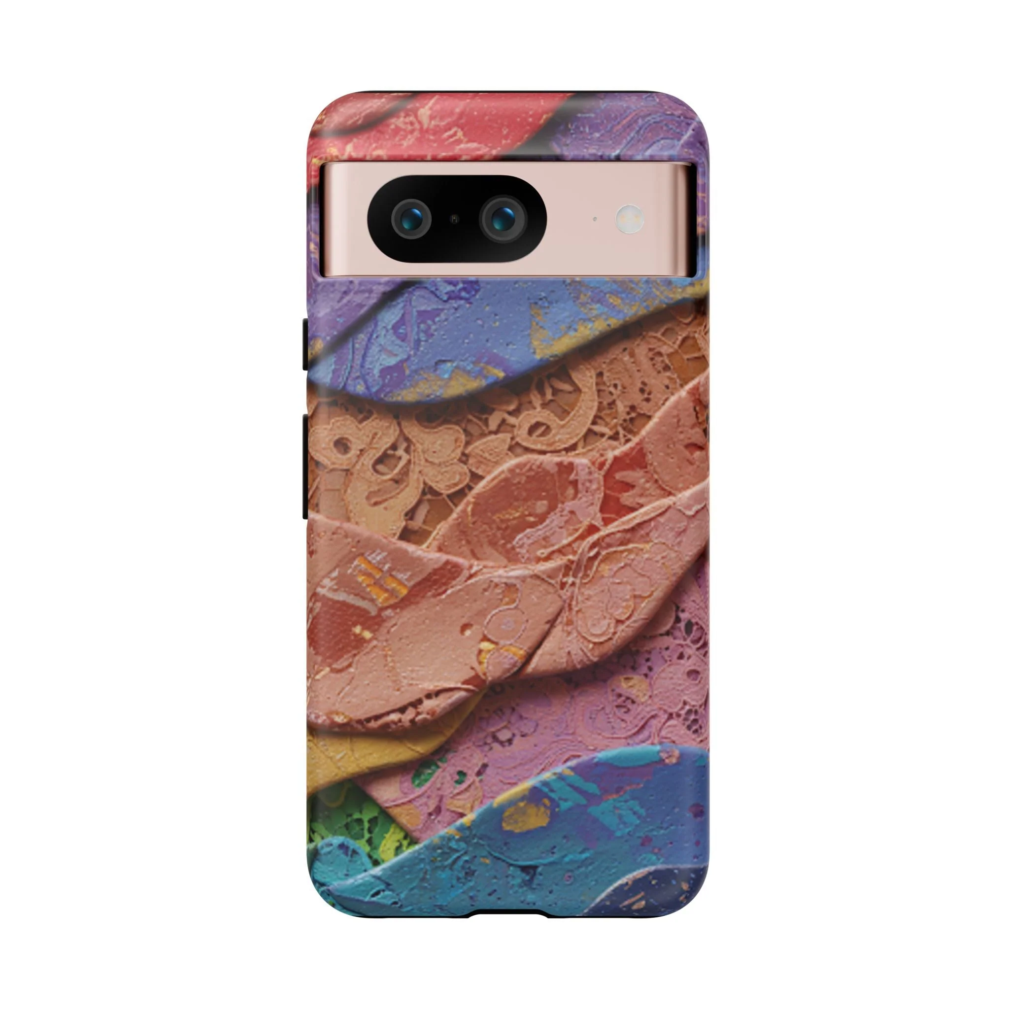 Abstract Painted Lace Tough Phone Case - Image 38