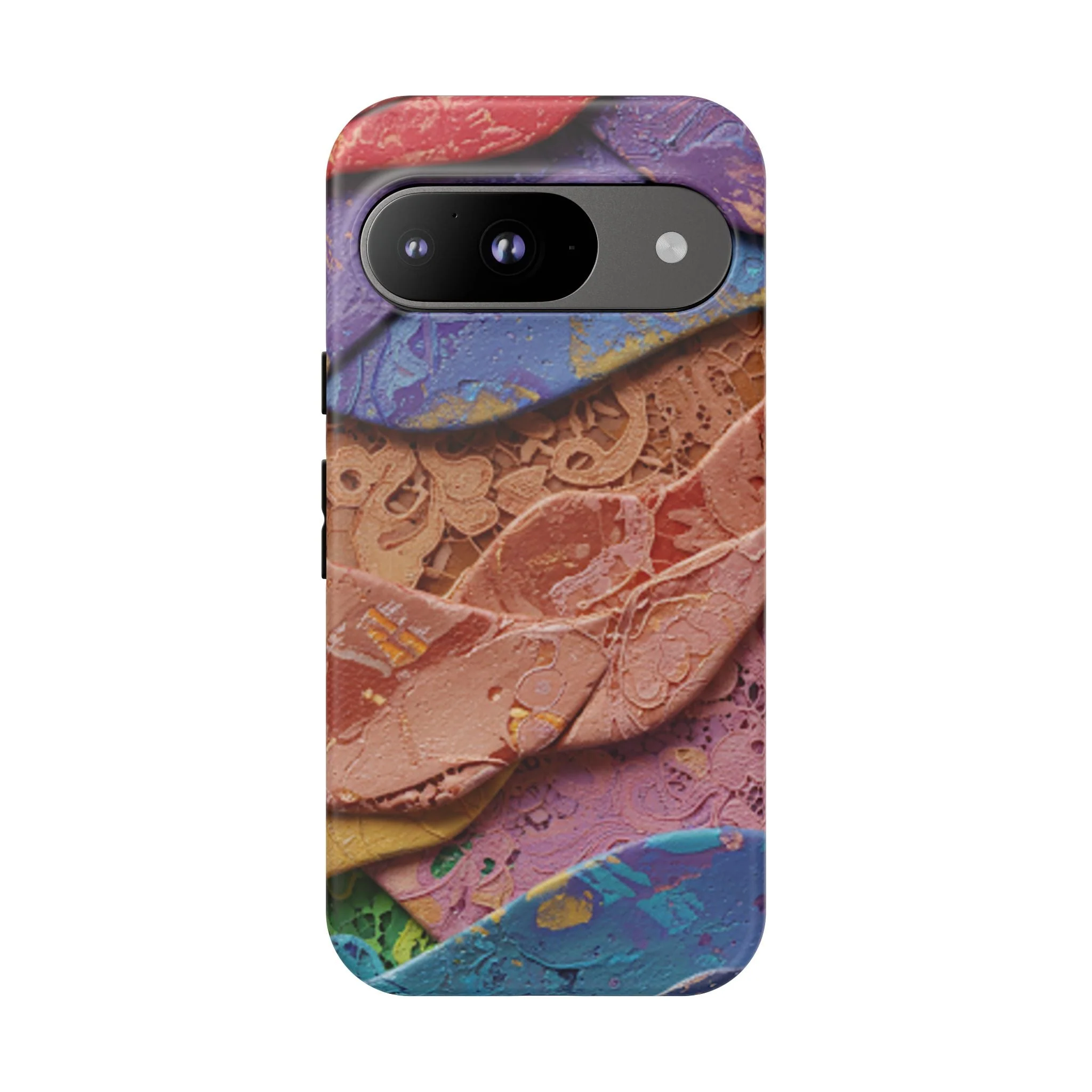 Abstract Painted Lace Tough Phone Case - Image 42