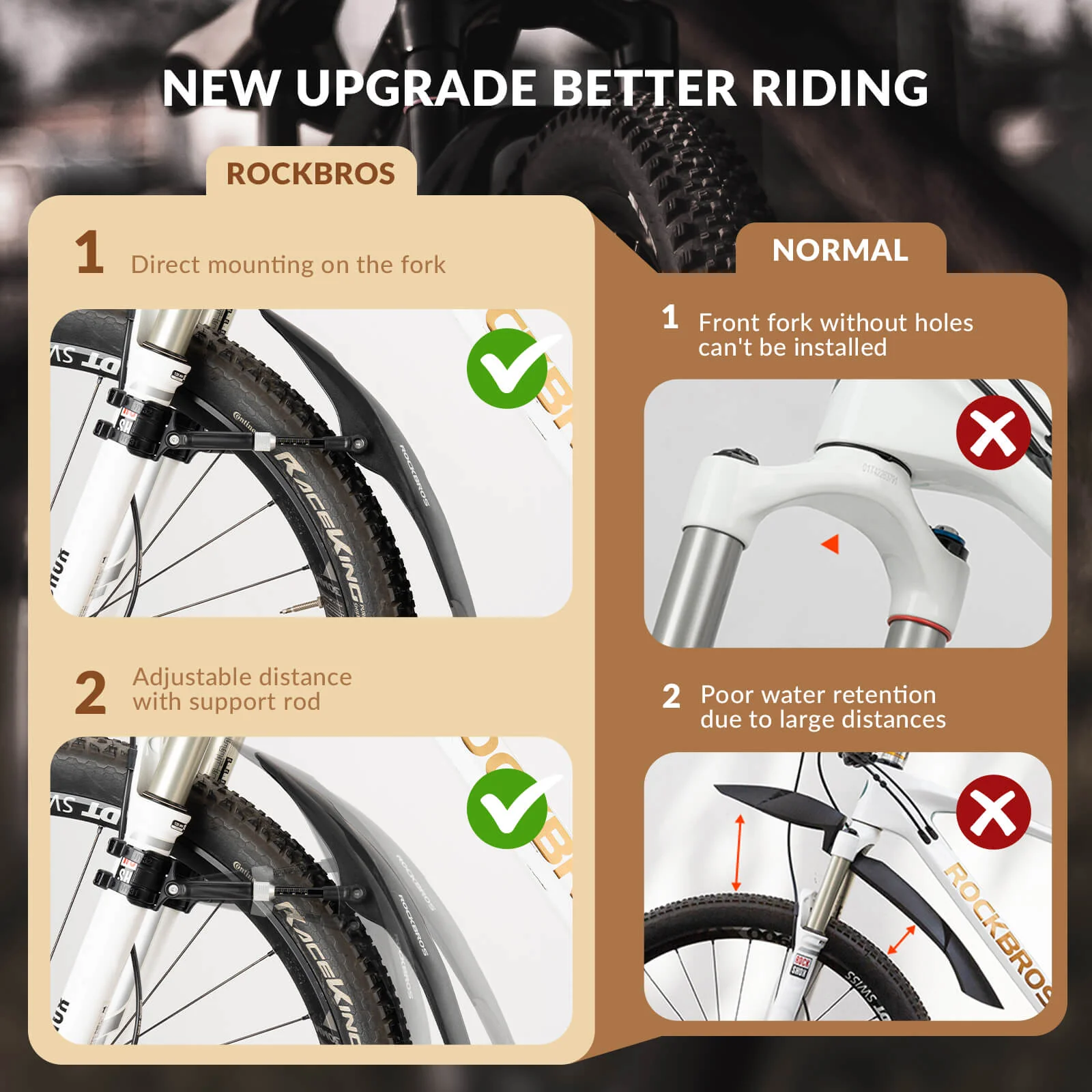 Adjustable Bike Fenders for Mountain Bikes - Image 15