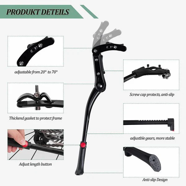 Adjustable Bike Kickstand 24-29 Inch - Image 4