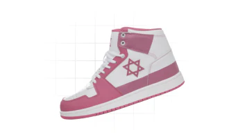 Air Maccabees High Top (Pink) - Image 9