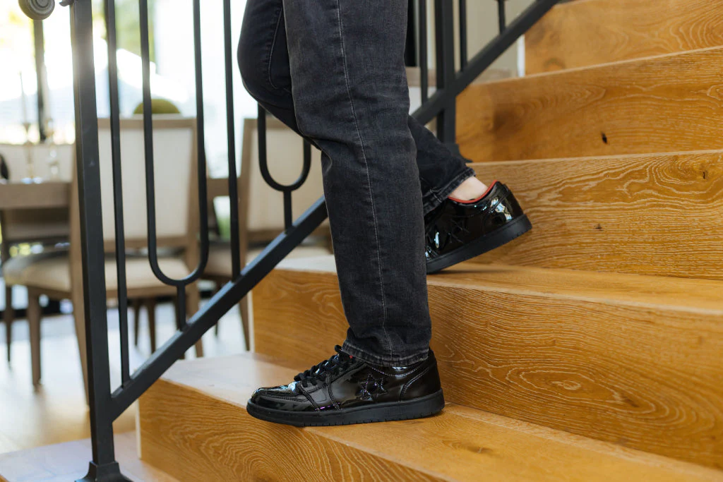 Air Maccabees Low Top (Black) - Image 5