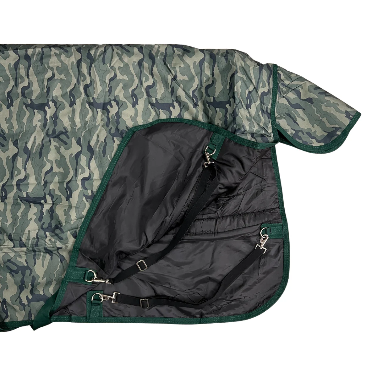 AJ Tack 1200D Horse Turnout Blanket with Storage Bag - Camouflage - Image 4