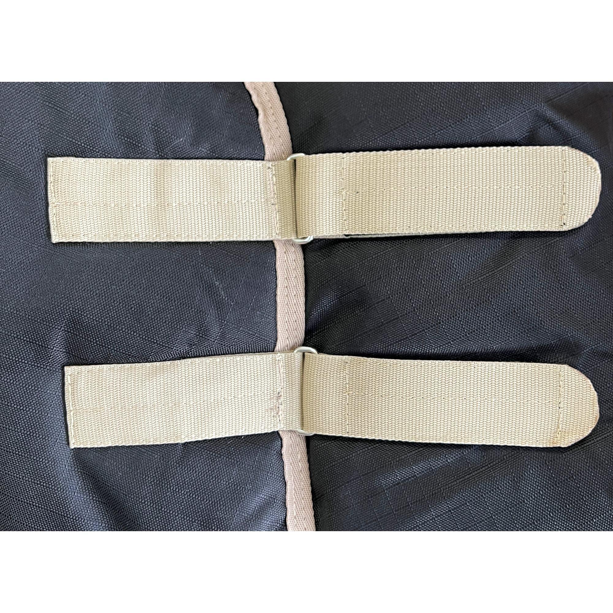 AJ Tack 1200D Waterproof Neck Rug - Black - Image 2