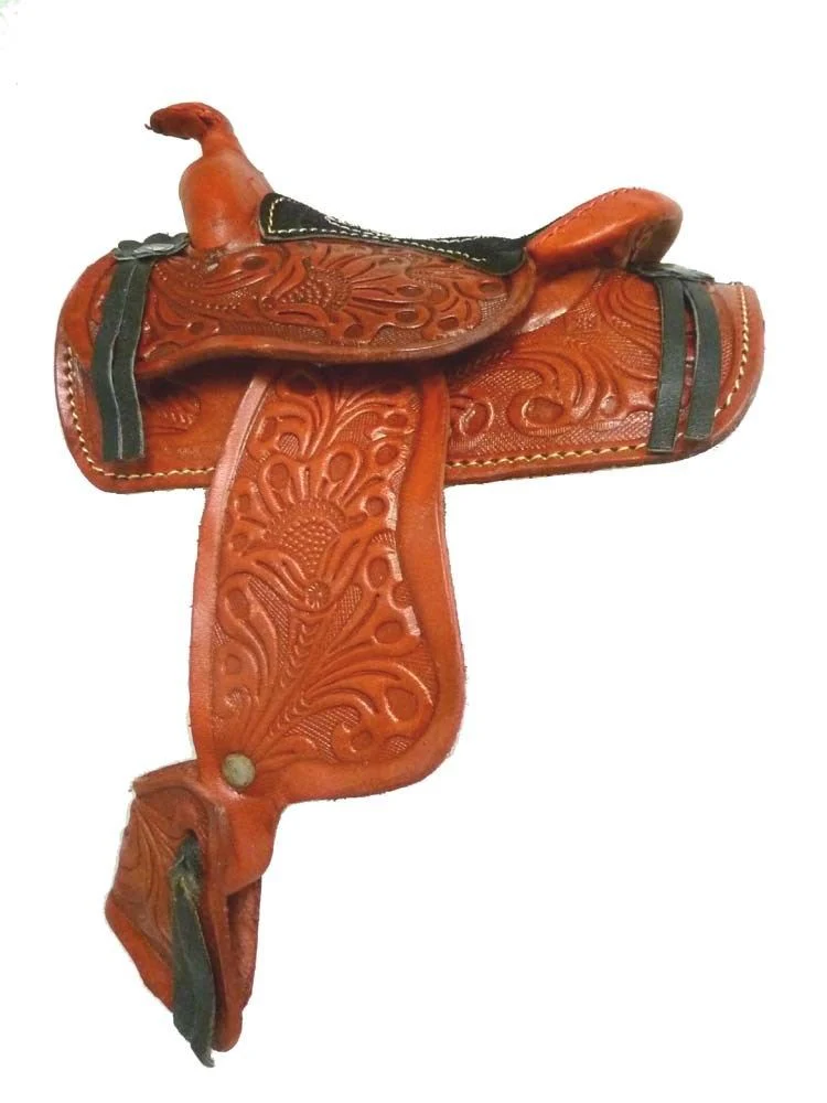 AJ Tack 5" Seat Decorative Western Saddle - Image 6