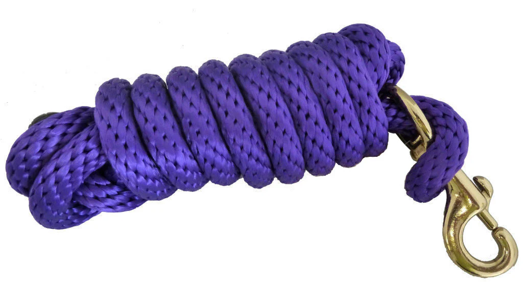 AJ Tack 8 1/2 Foot Poly Lead Rope - Image 2