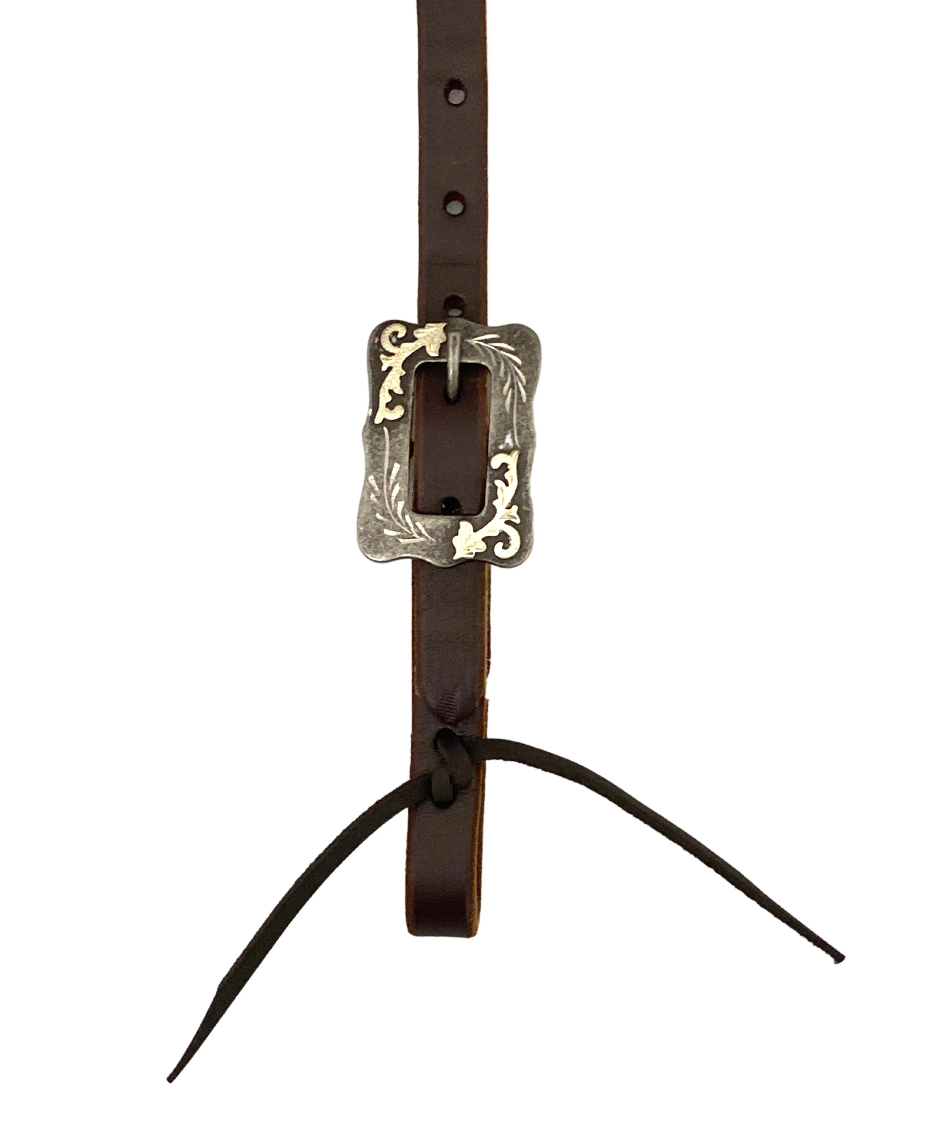 AJ Tack Day Workers Series Single Rolled Ear Headstall - Image 2