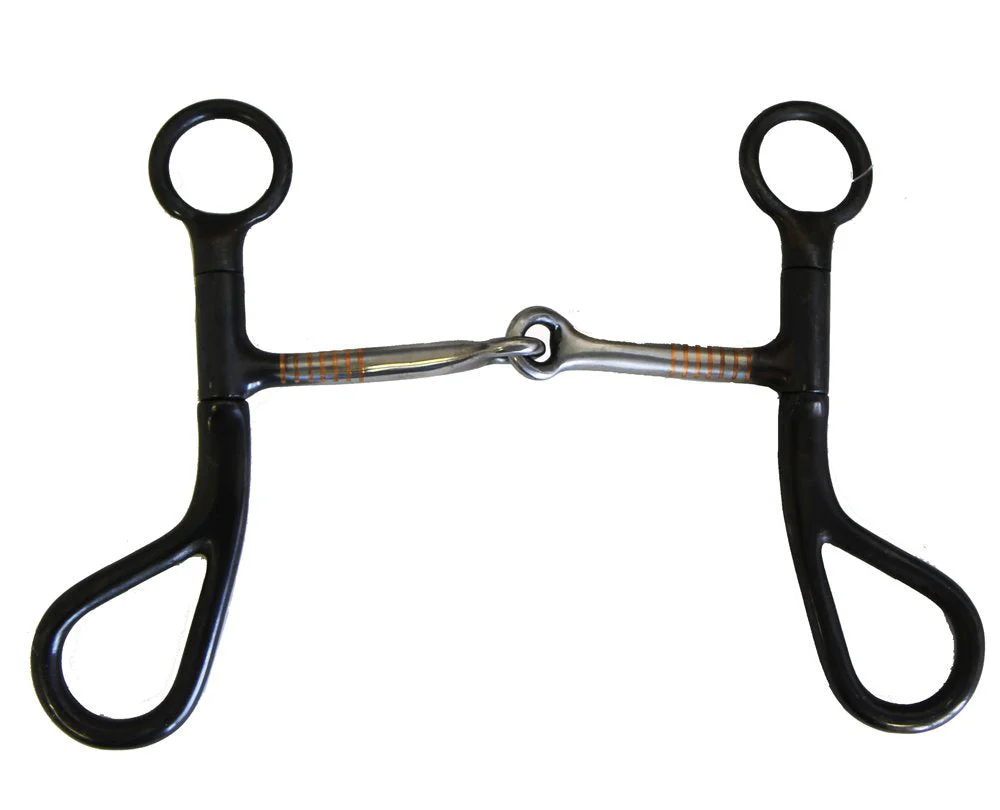 AJ Tack Smooth Tear Drop Short Shank Bit - Image 2