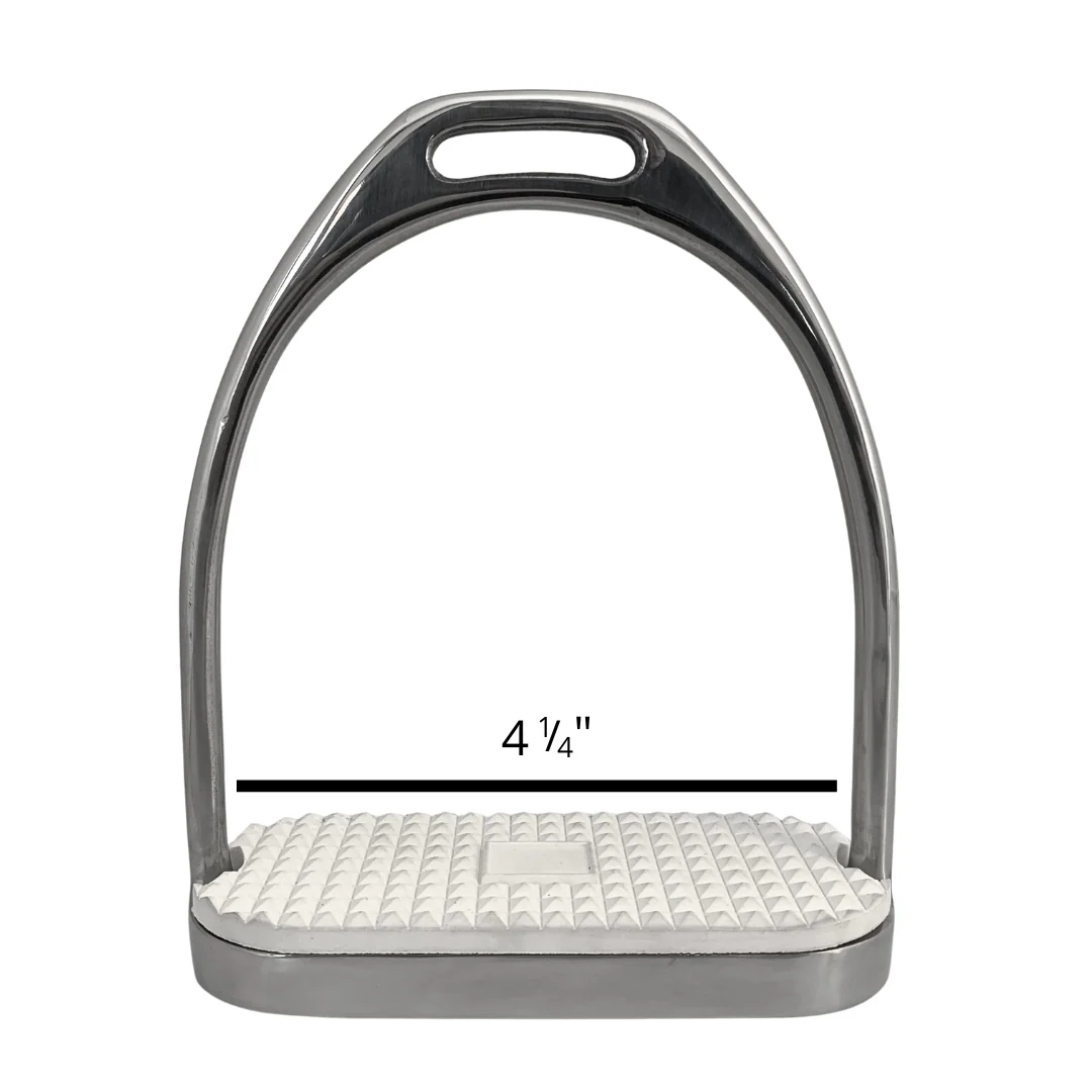 AJ Tack Stainless Steel Fillis Stirrup Irons - Image 6