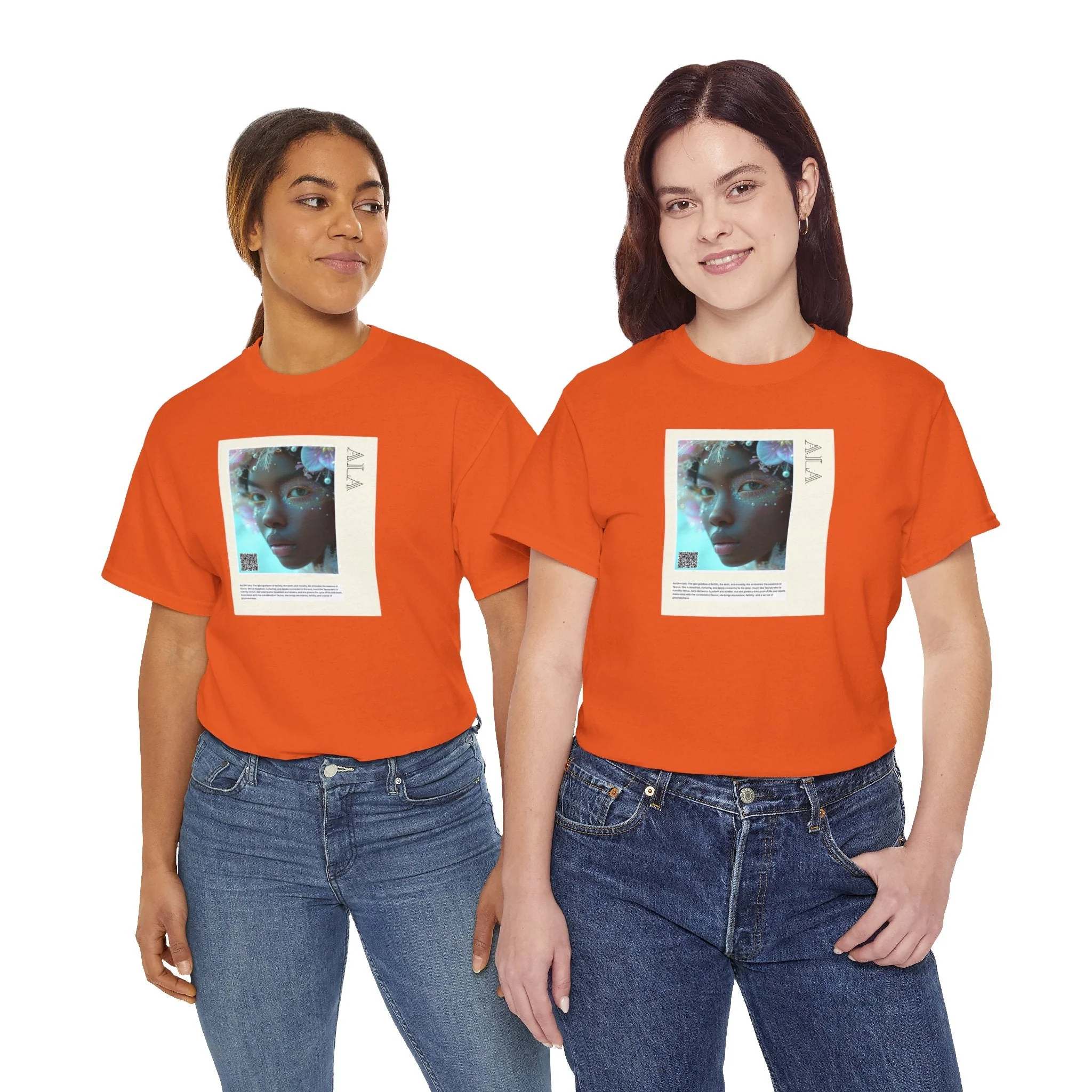 ALA Aziza & Fae Unisex Heavy Cotton Tee - Image 49