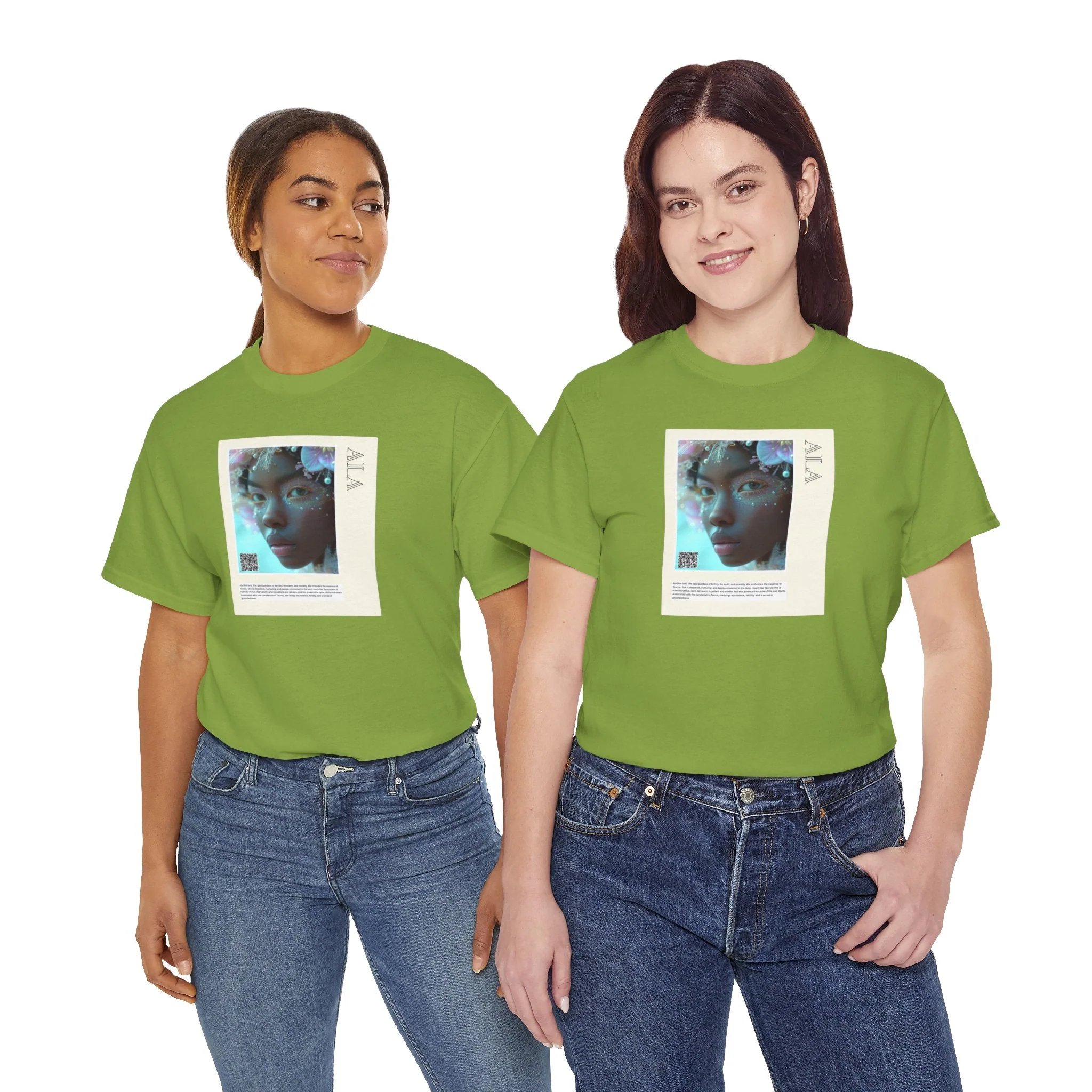 ALA Aziza & Fae Unisex Heavy Cotton Tee - Image 91