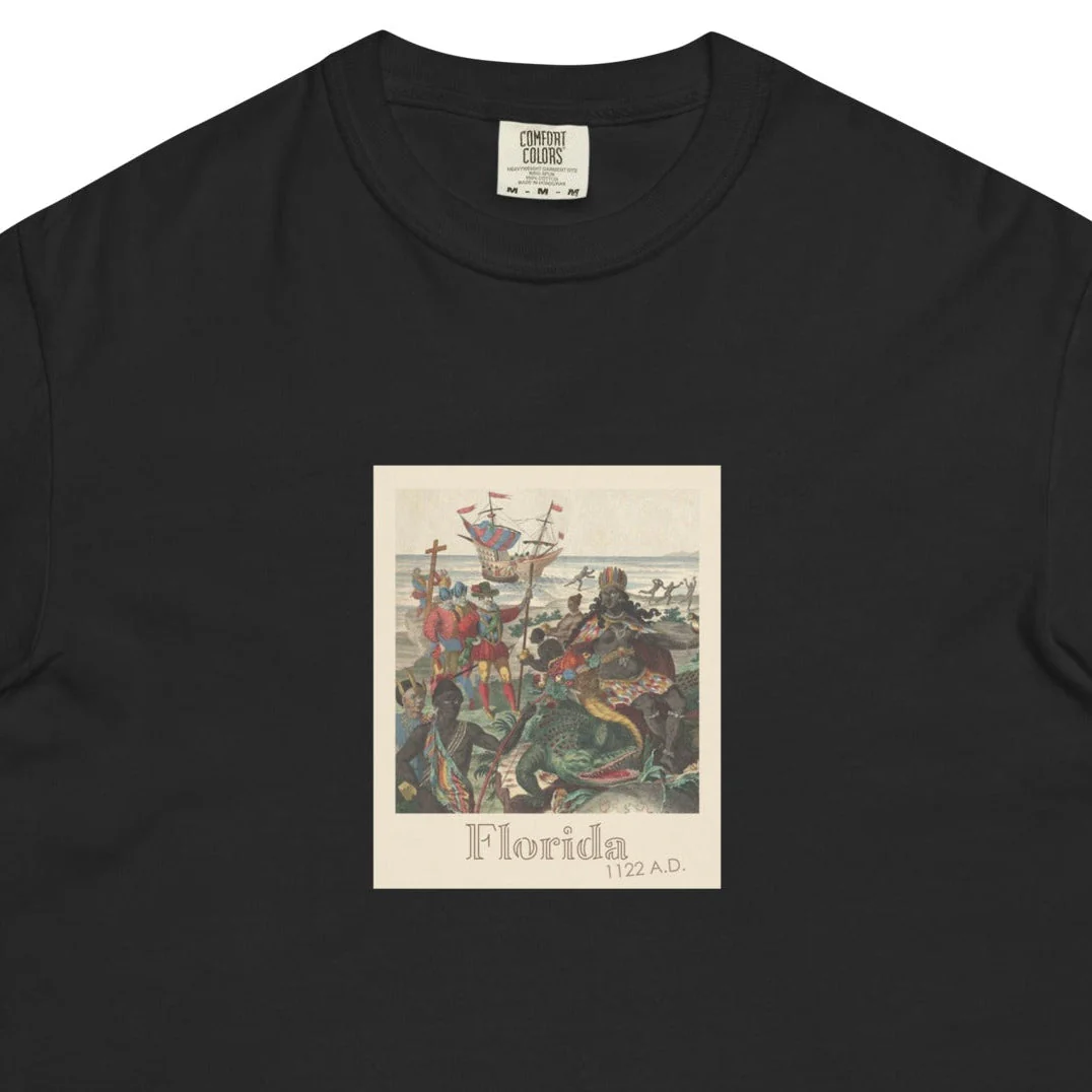 Algonquin Aboriginals Unisex garment-dyed heavyweight t-shirt - Image 3