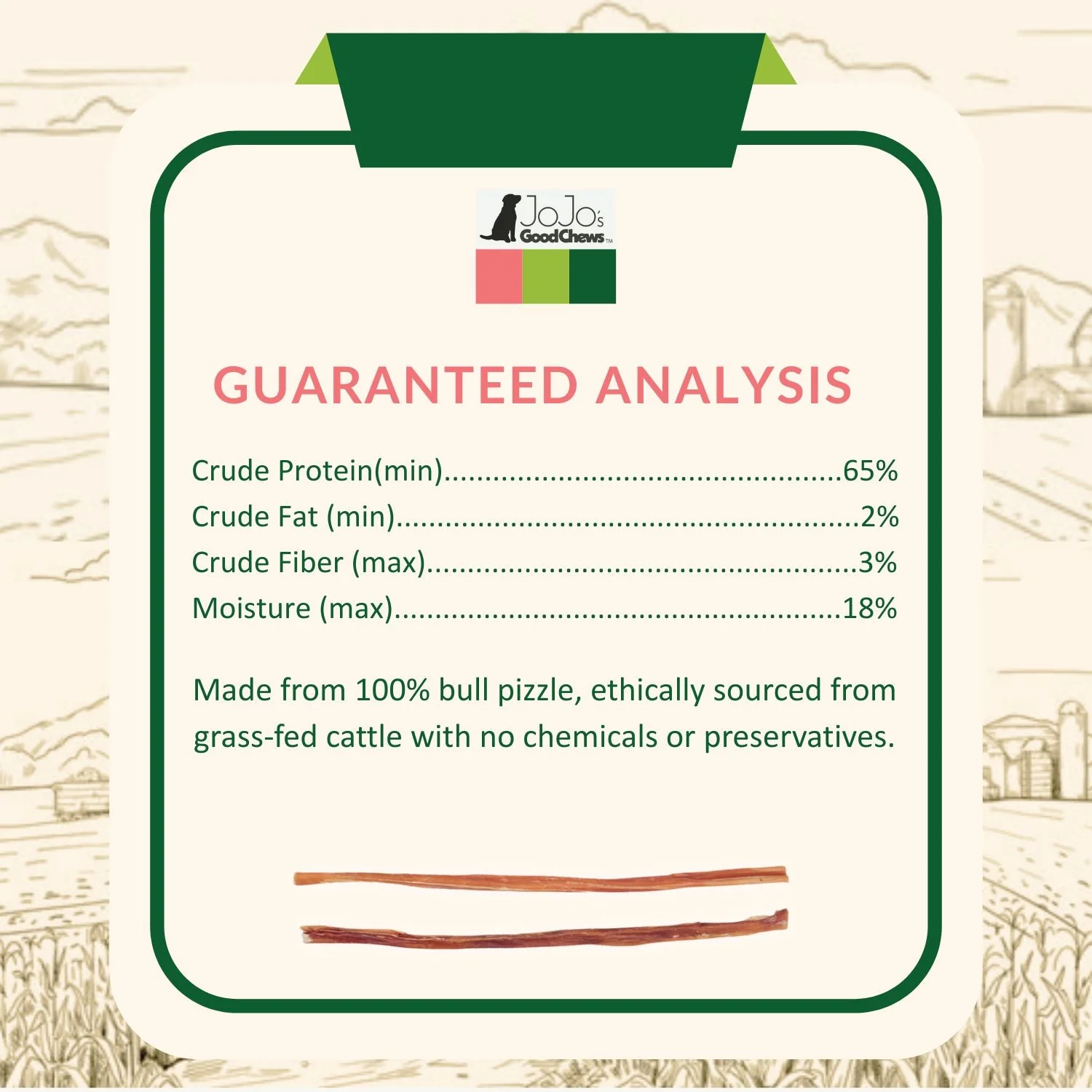 All-Natural Beef Bully Stick Dog Treats – Nutrient-Rich, and  High-Protein – 12-Inch Thin (25/Case) - Image 4