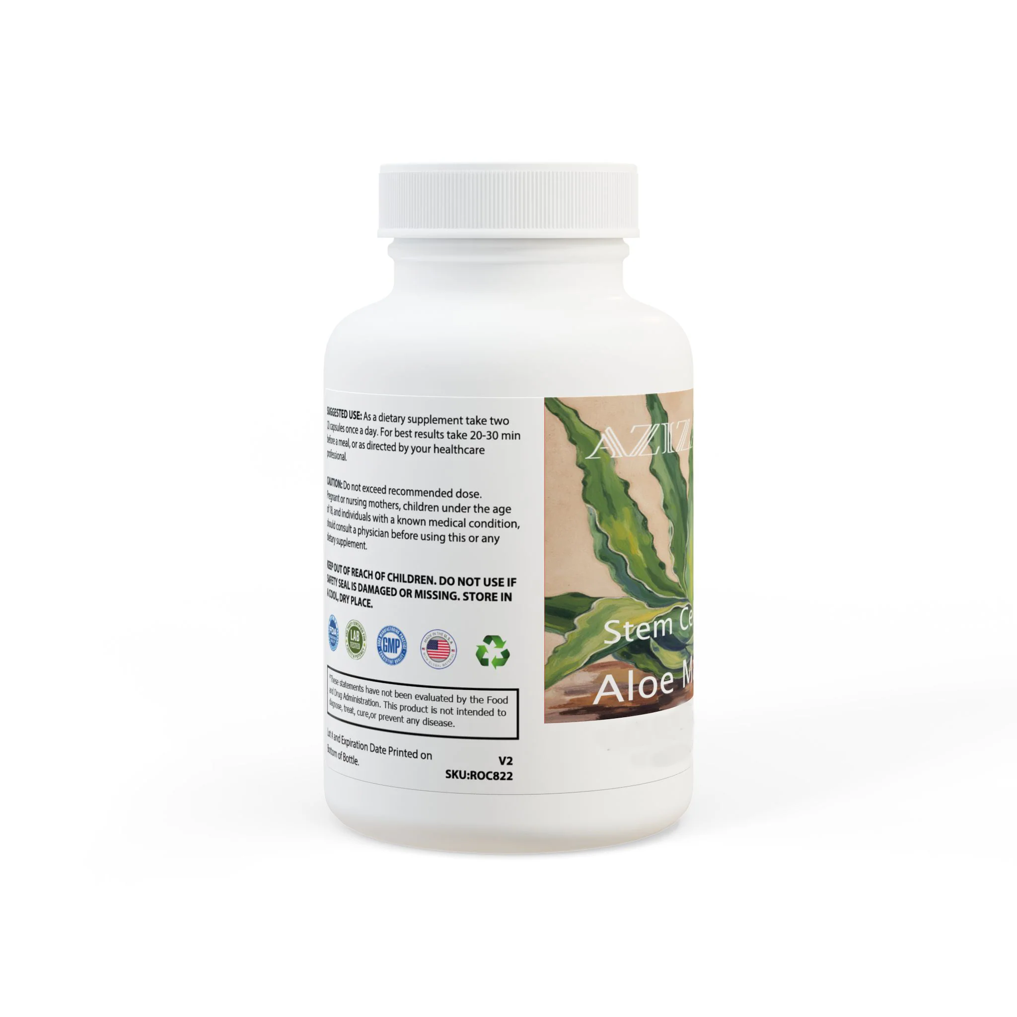 Aloe Macroclada Stem Cell Activation Capsules and Powder - Image 6
