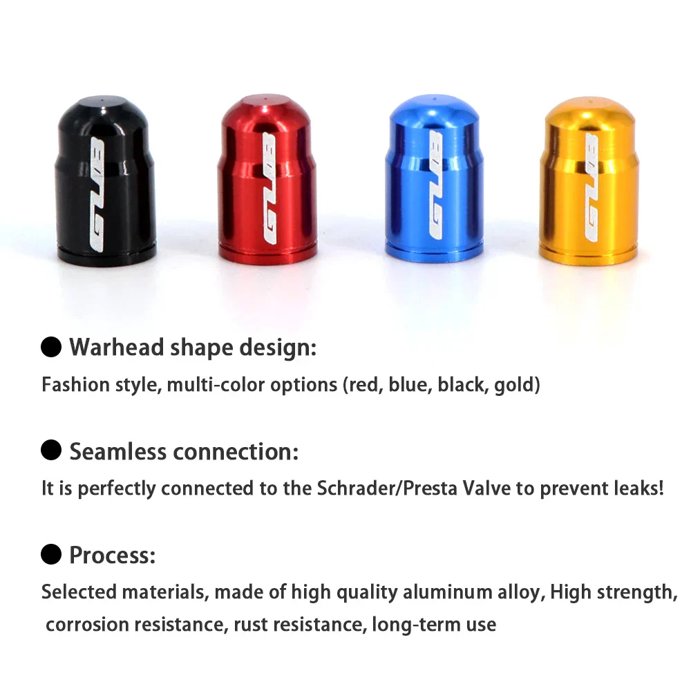 Aluminum Valve Stem Caps (Bike/Motorcycle/Car) - Image 2