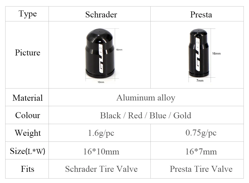 Aluminum Valve Stem Caps (Bike/Motorcycle/Car) - Image 8
