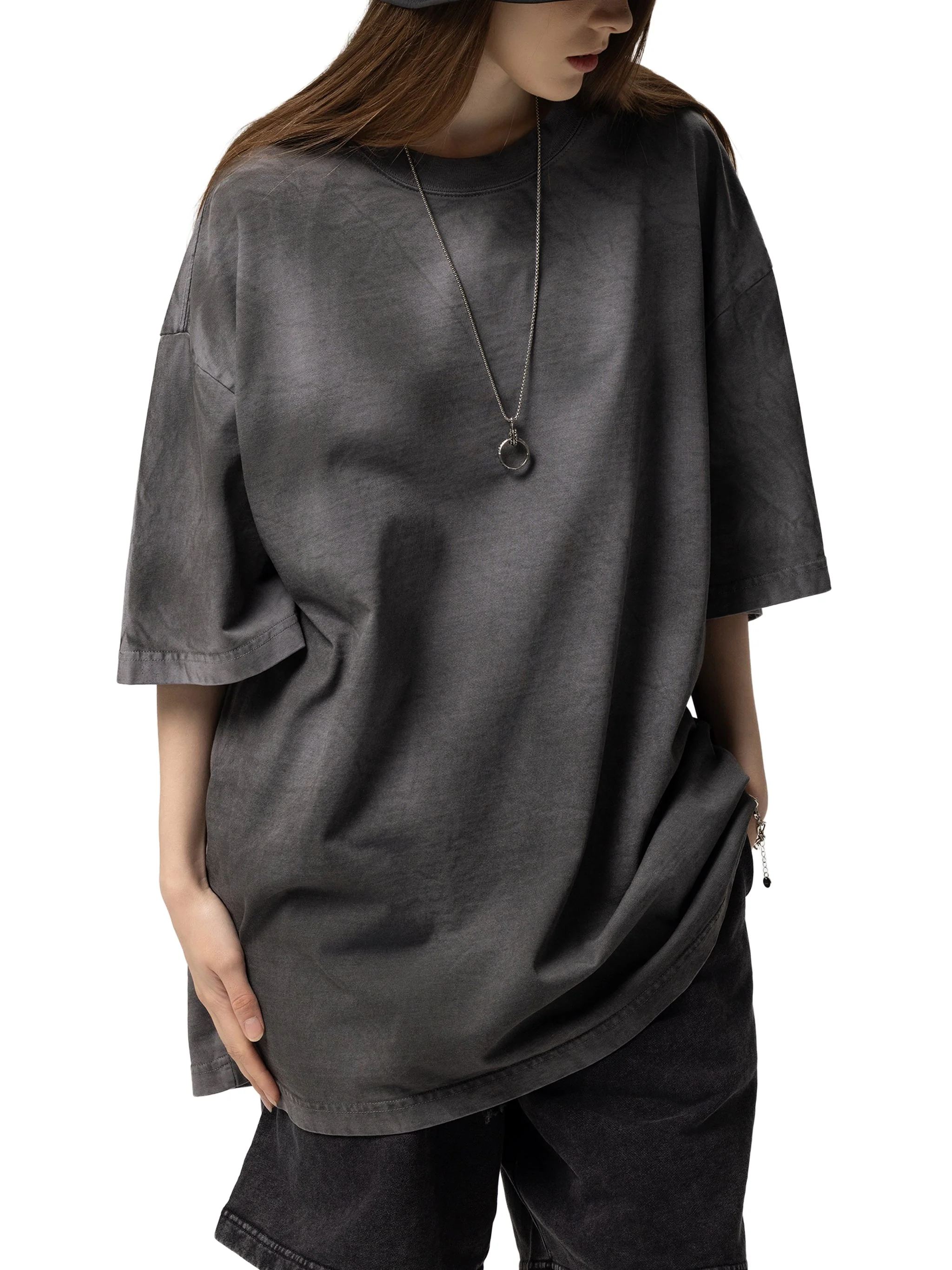 Amaru Khan Stars Dirty Washed T-shirt - Image 8