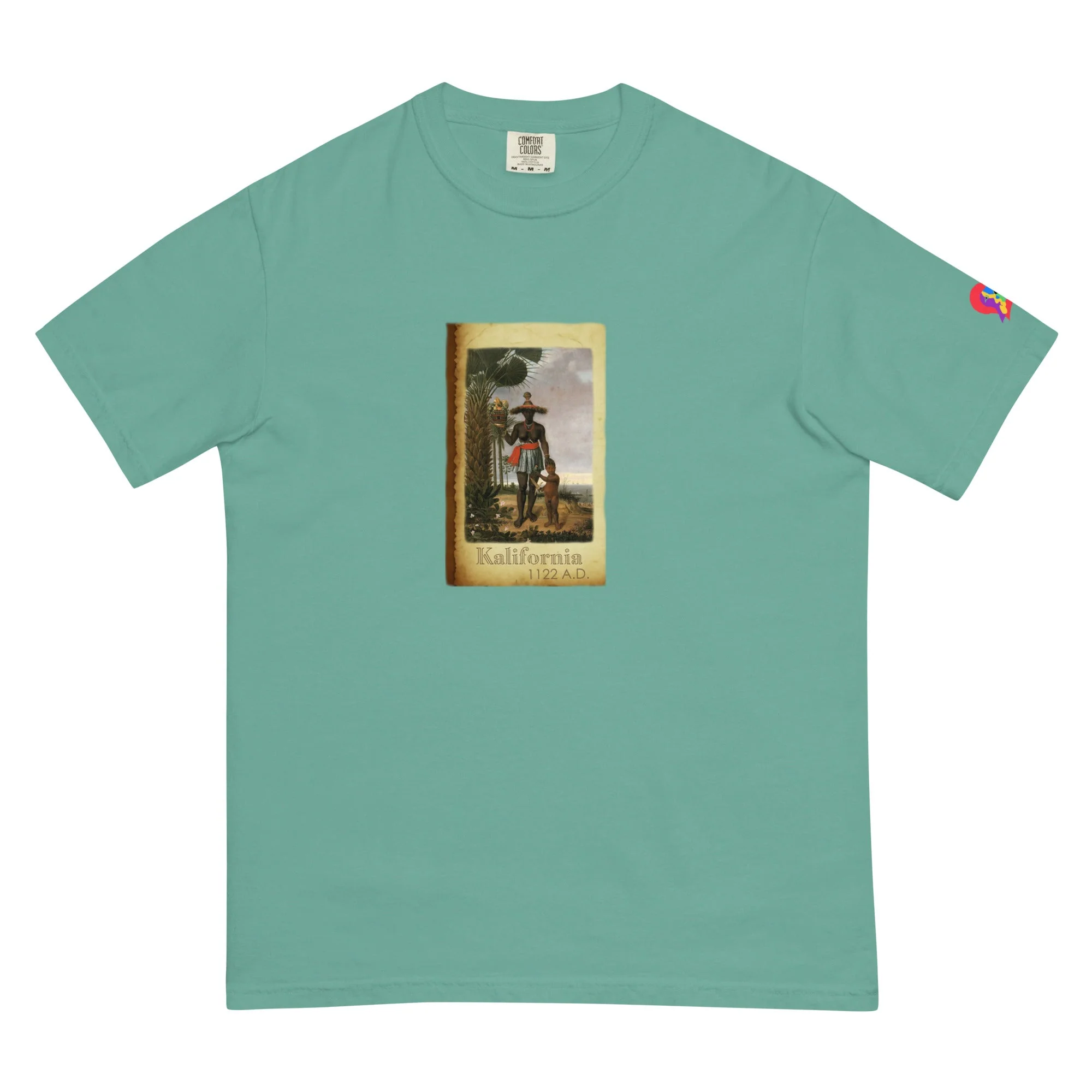 Amaru Khans of California Unisex garment-dyed heavyweight t-shirt - Image 11
